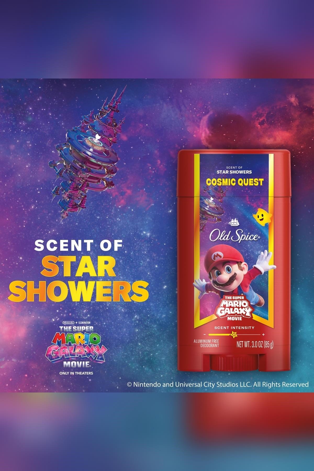 Old Spice Cosmic Quest Alüminyumsuz Stick Deodorant 85GR