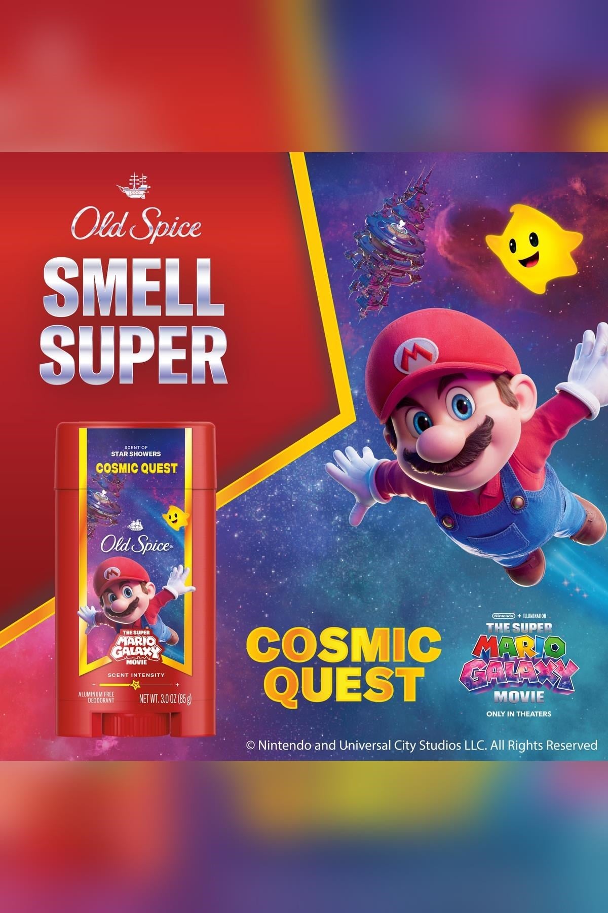 Old Spice Cosmic Quest Alüminyumsuz Stick Deodorant 85GR