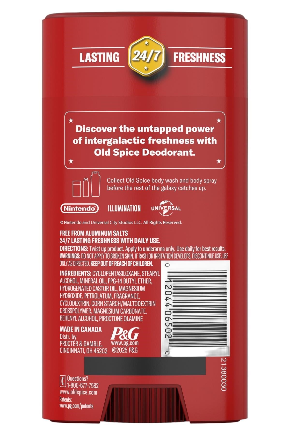 Old Spice Cosmic Quest Alüminyumsuz Stick Deodorant 85GR
