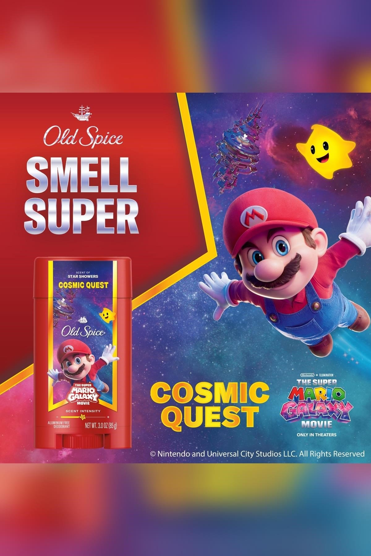 Old Spice Cosmic Quest Alüminyumsuz Stick Deodorant 85GR