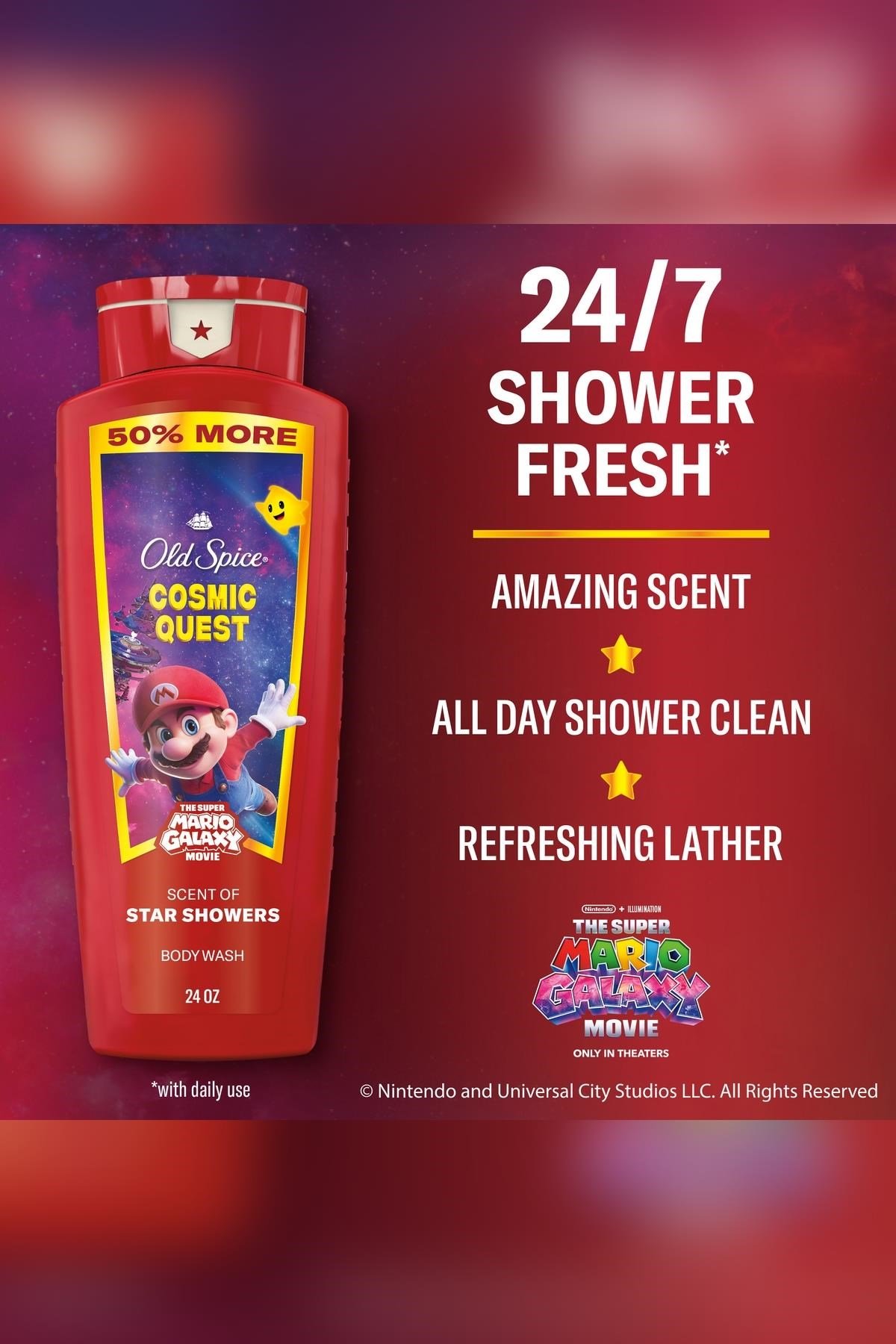 Old Spice Cosmic Quest Duş ve Yüz Jeli 709ML