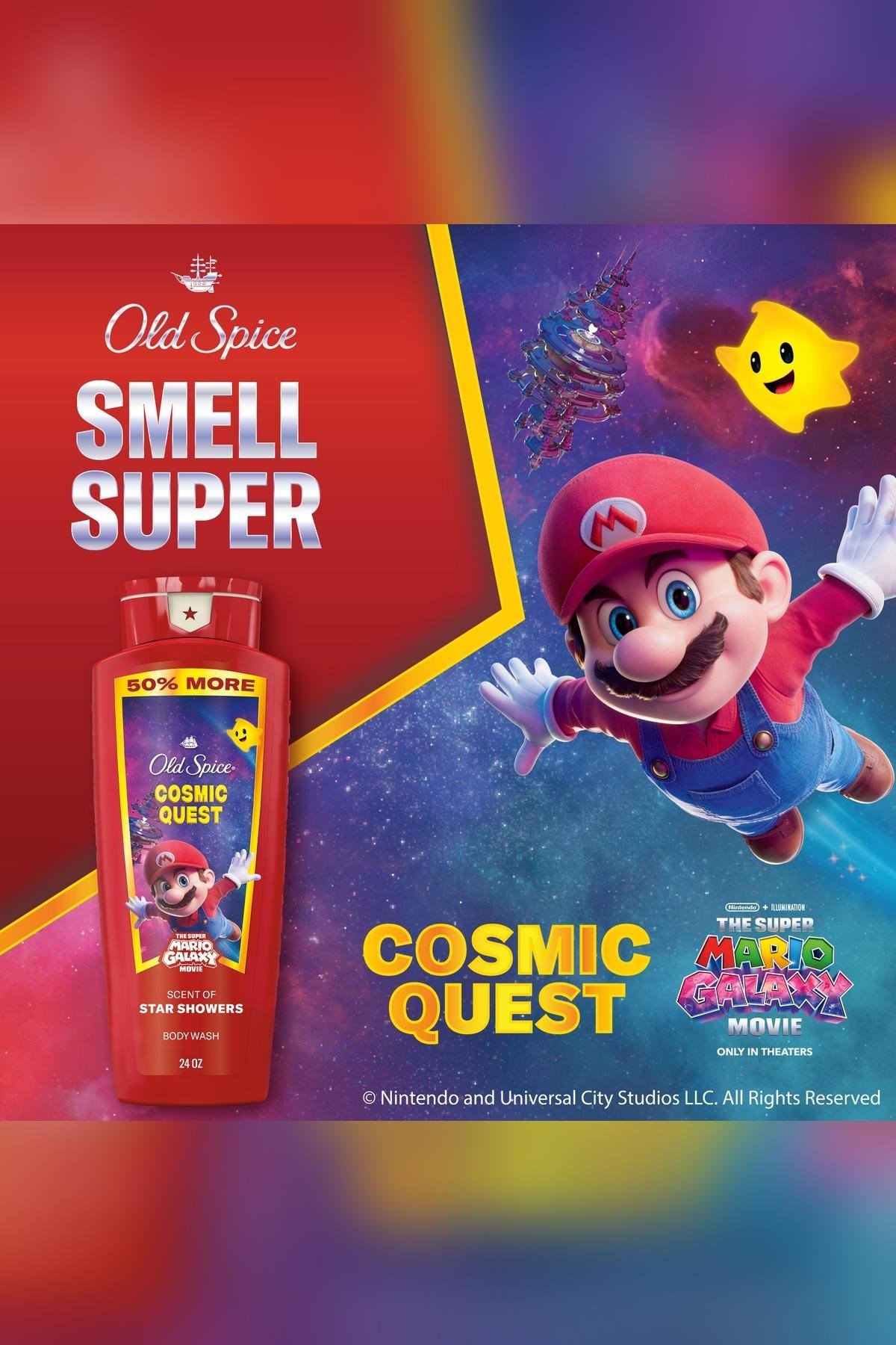 Old Spice Cosmic Quest Duş ve Yüz Jeli 709ML