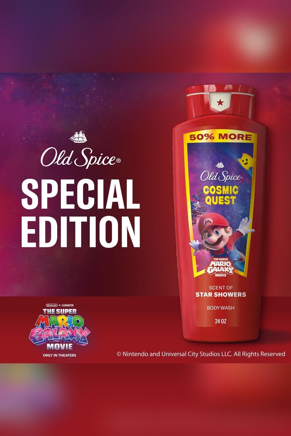 Old Spice Cosmic Quest Duş ve Yüz Jeli 709ML