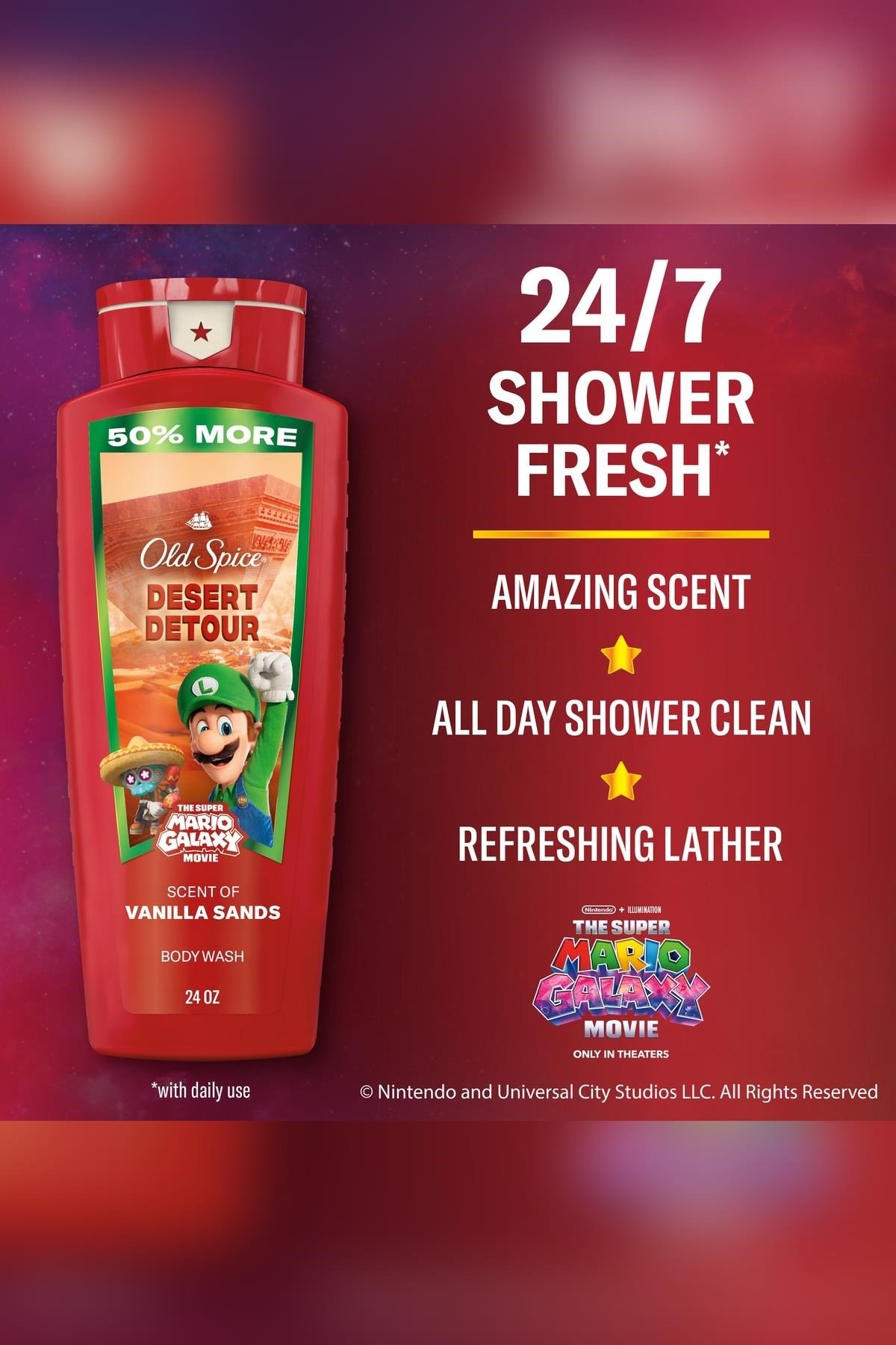 Old Spice Desert Detour Duş ve Yüz Jeli 709ML