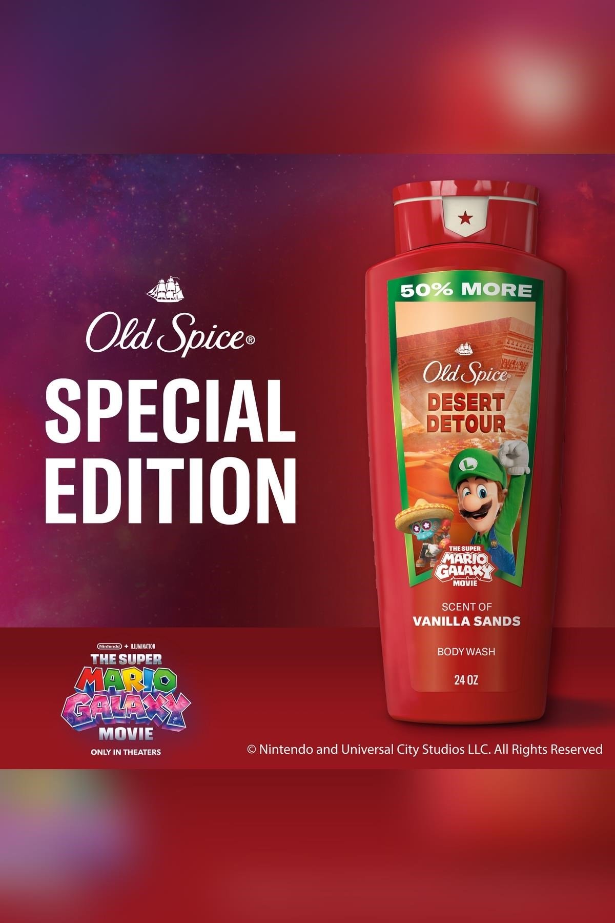 Old Spice Desert Detour Duş ve Yüz Jeli 709ML