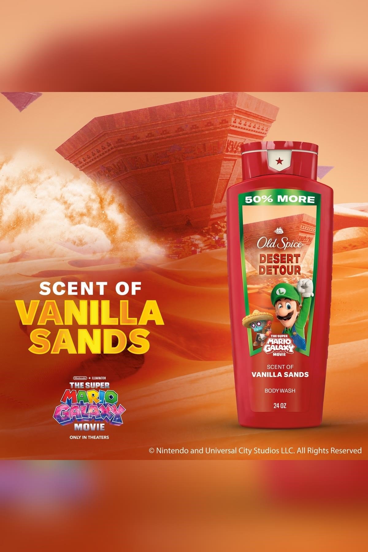Old Spice Desert Detour Duş ve Yüz Jeli 709ML