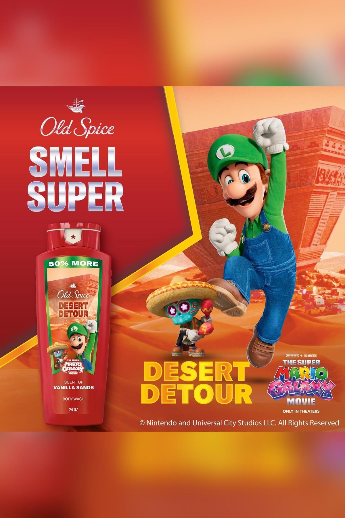 Old Spice Desert Detour Duş ve Yüz Jeli 709ML