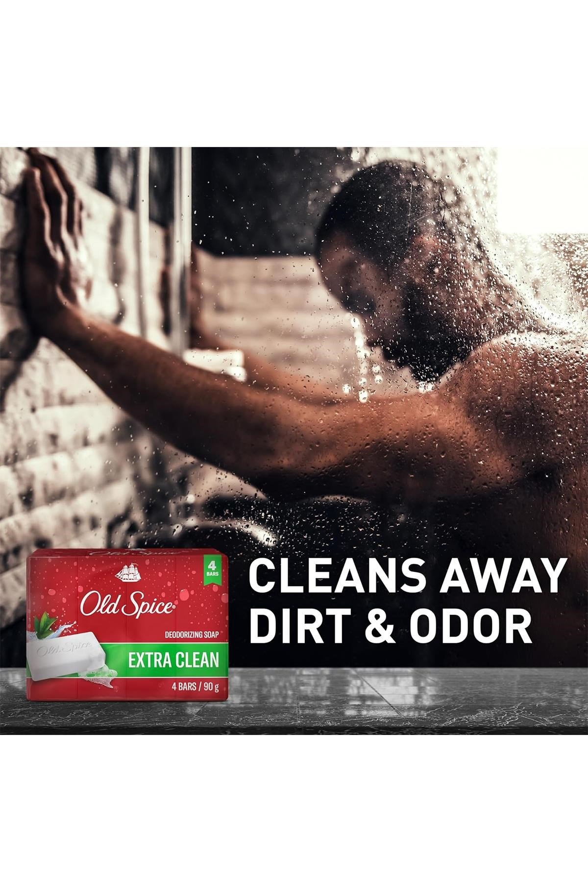 Old Spice Extra Clean Banyo Sabunu 4x90GR