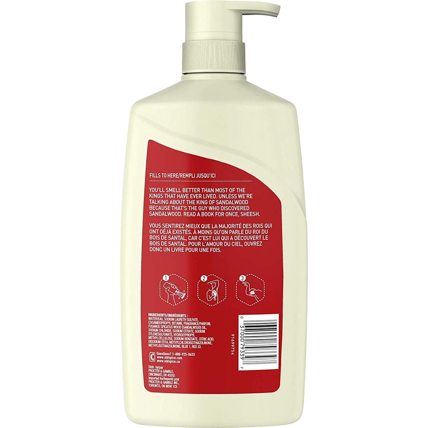 Old Spice F/C Timber Vücut Şampuanı 739ML