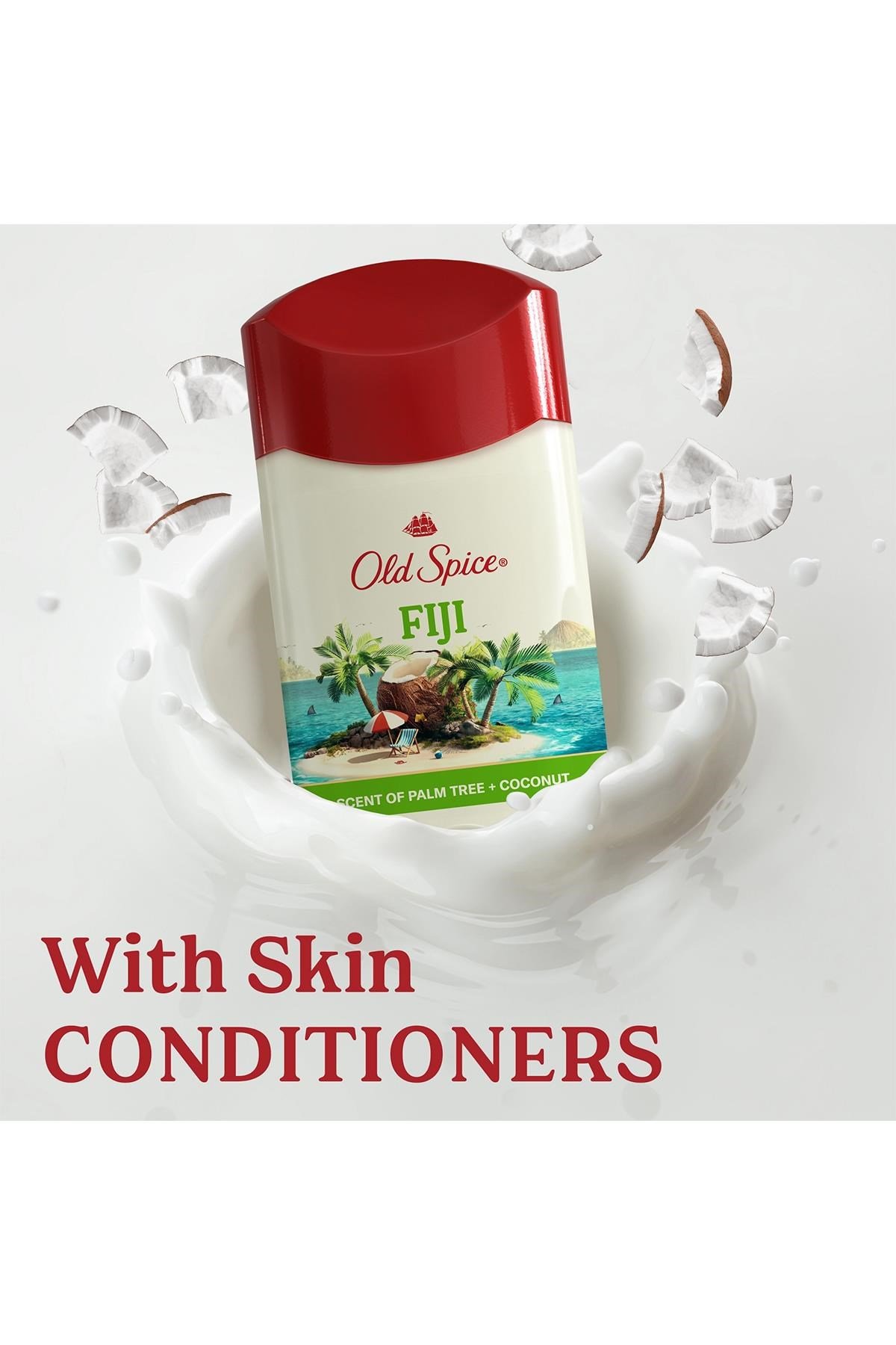 Old Spice Fiji Palm Tree + Coconut Antiperspirant Stick Deodorant 73GR