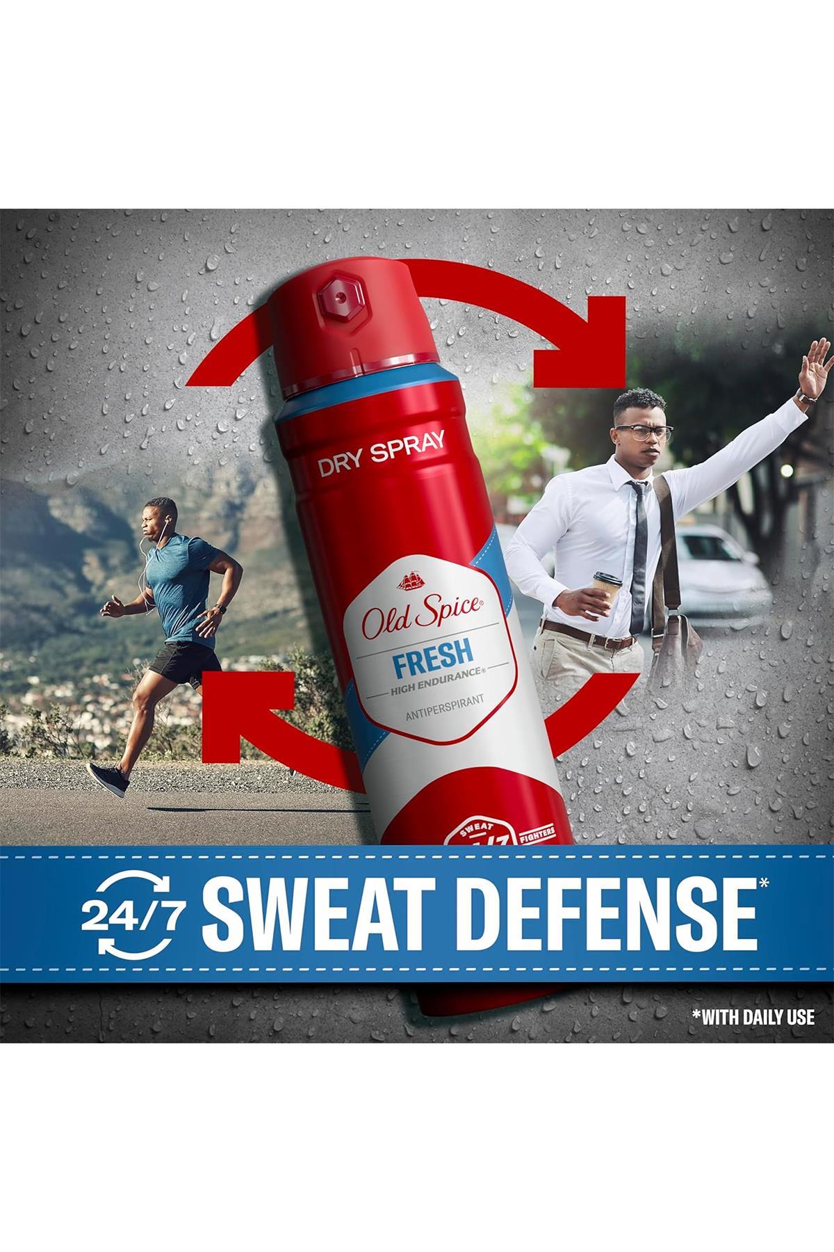 Old Spice Fresh Antiperspirant Sprey Deodorant 122GR