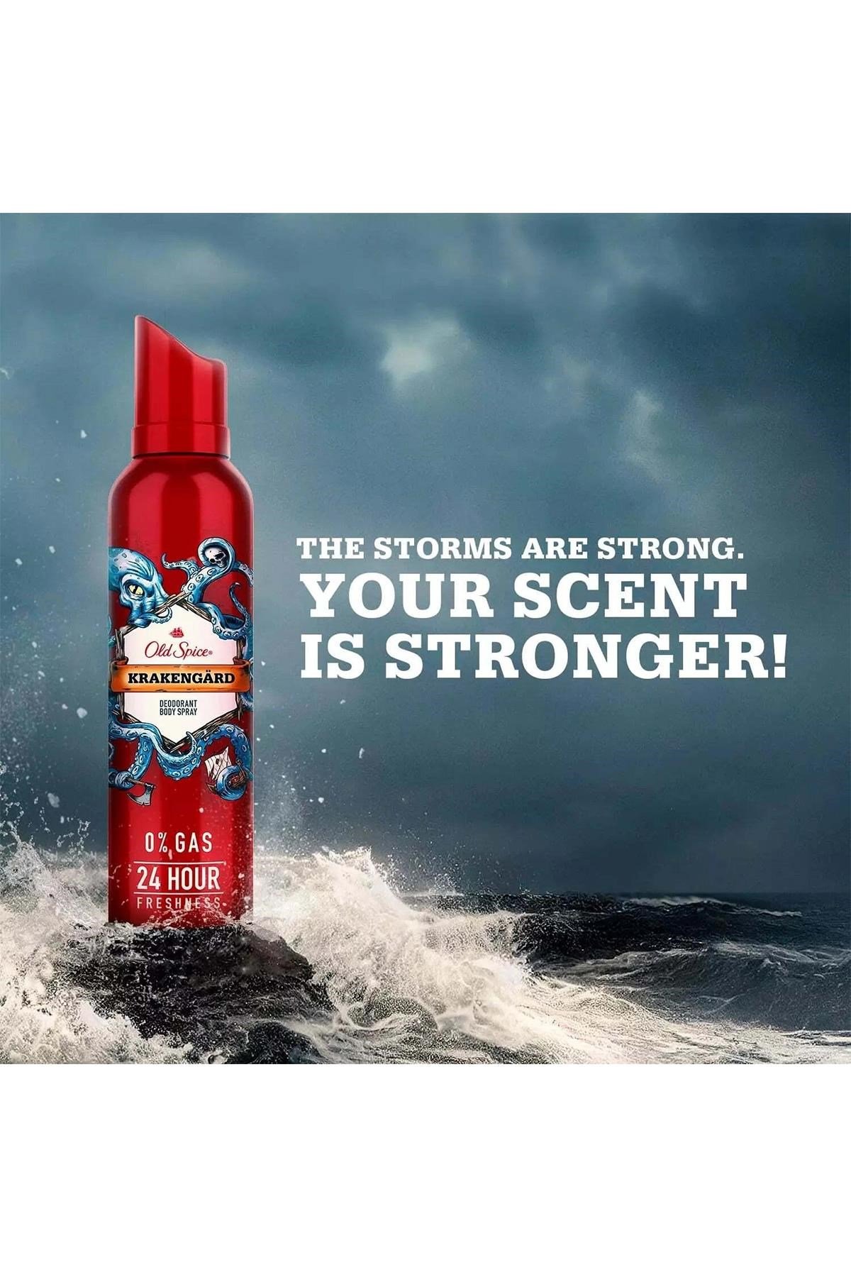 Old Spice Krakengard Erkek Deodorant Vücut Spreyi 140ML