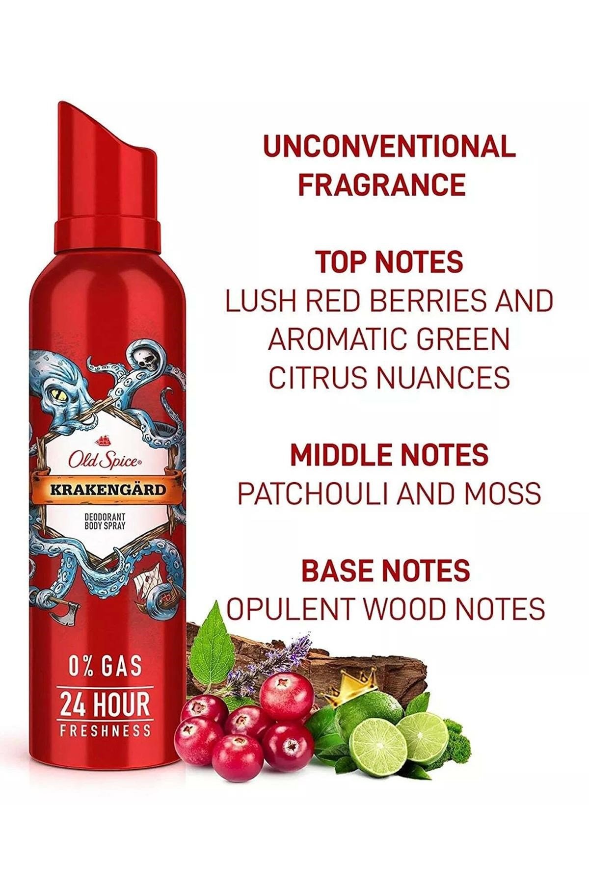 Old Spice Krakengard Erkek Deodorant Vücut Spreyi 140ML