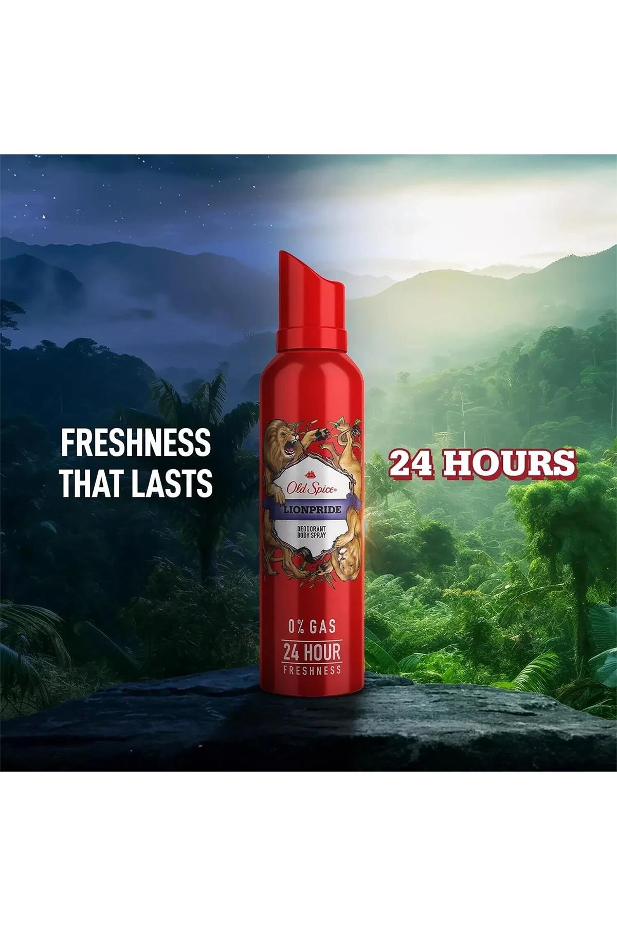 Old Spice Lionpride Erkek Deodorant Vücut Spreyi 140ML