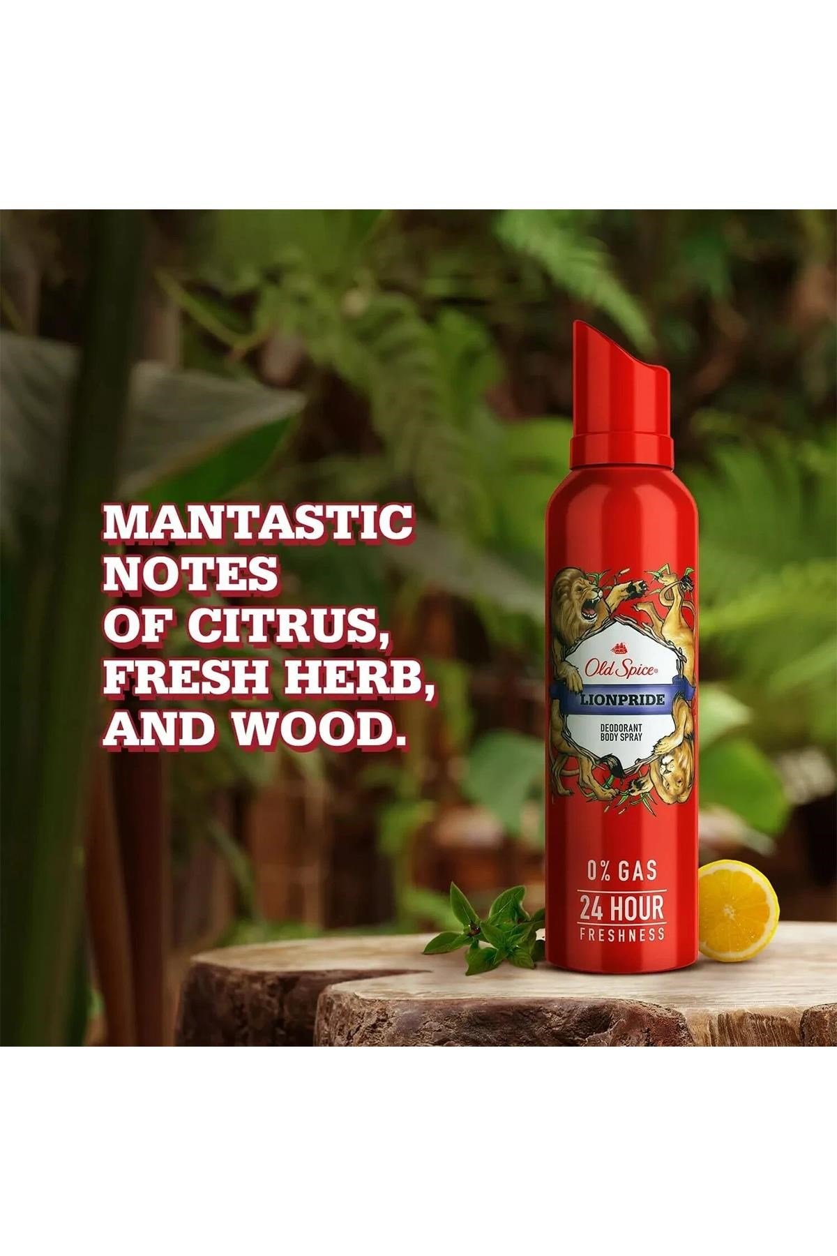 Old Spice Lionpride Erkek Deodorant Vücut Spreyi 140ML