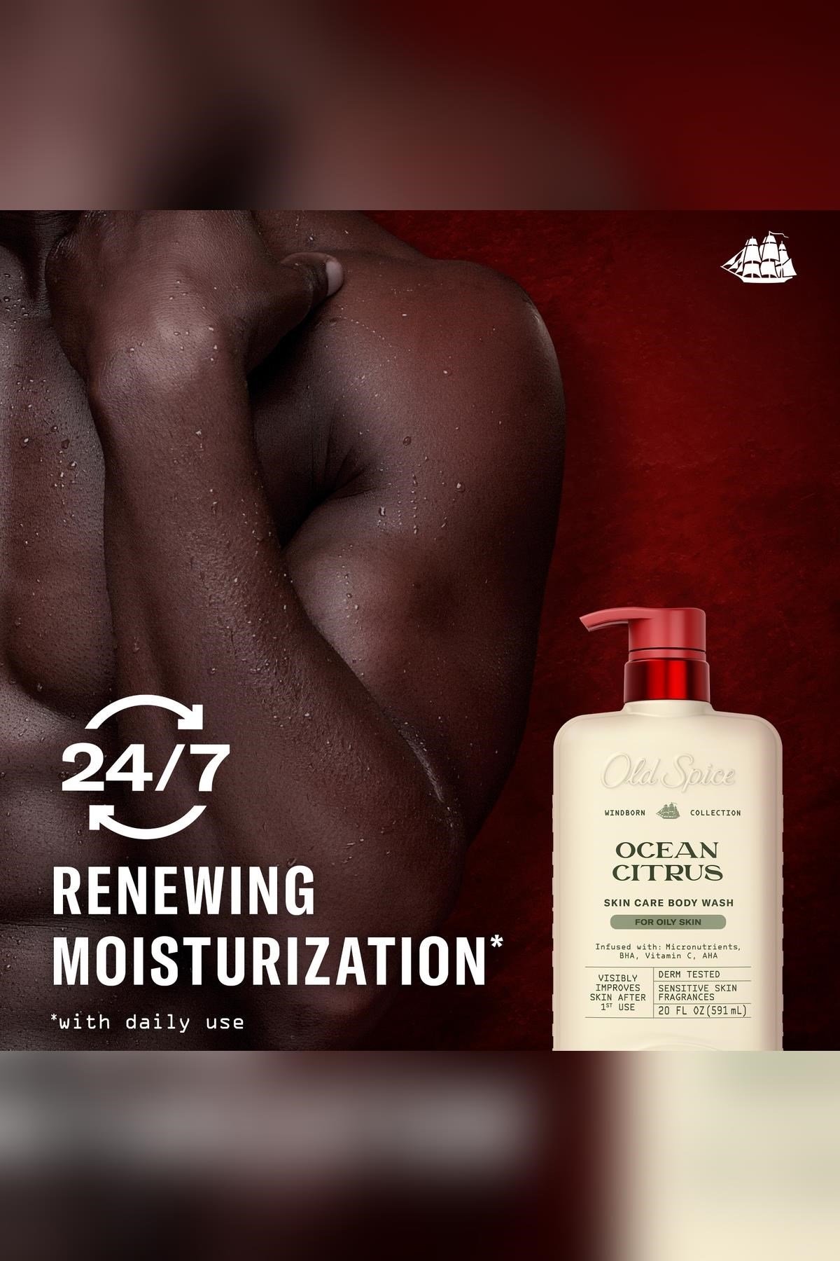 Old Spice Ocean Citrus Duş Jeli 591ML