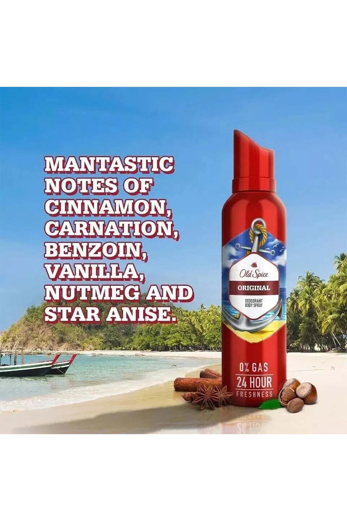 Old Spice Original Erkek Deodorant Vücut Spreyi 140ML