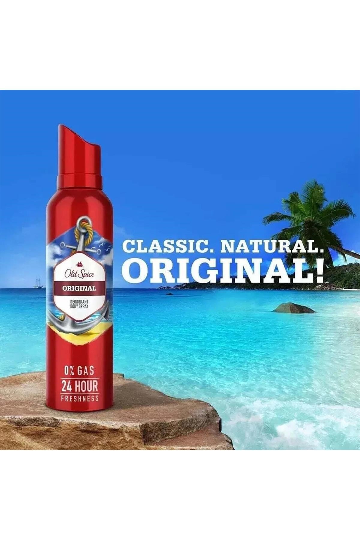 Old Spice Original Erkek Deodorant Vücut Spreyi 140ML