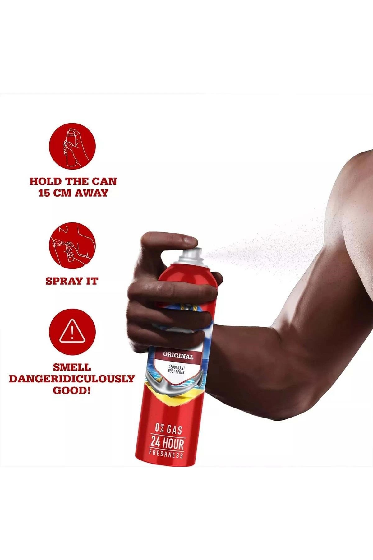 Old Spice Original Erkek Deodorant Vücut Spreyi 140ML