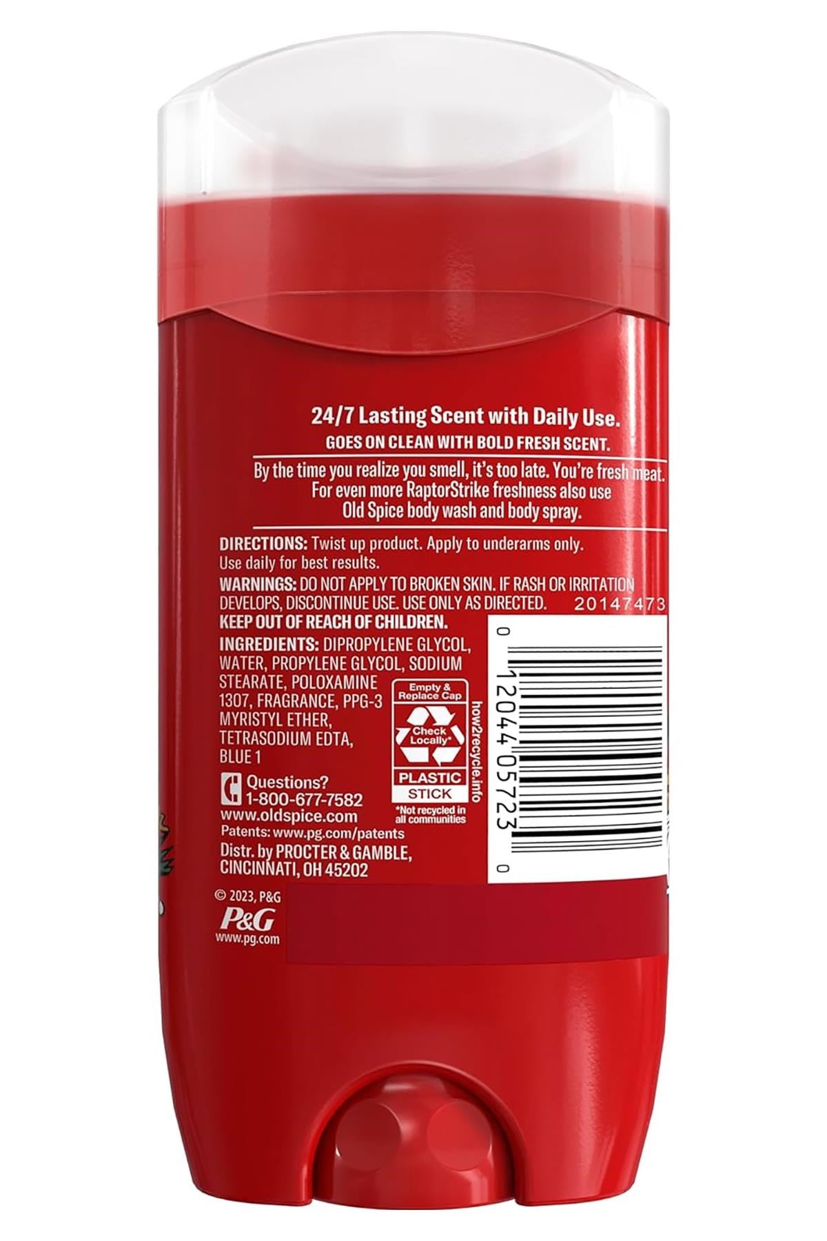Old Spice Raptorstrike Alüminyumsuz Stick Deodorant 85GR