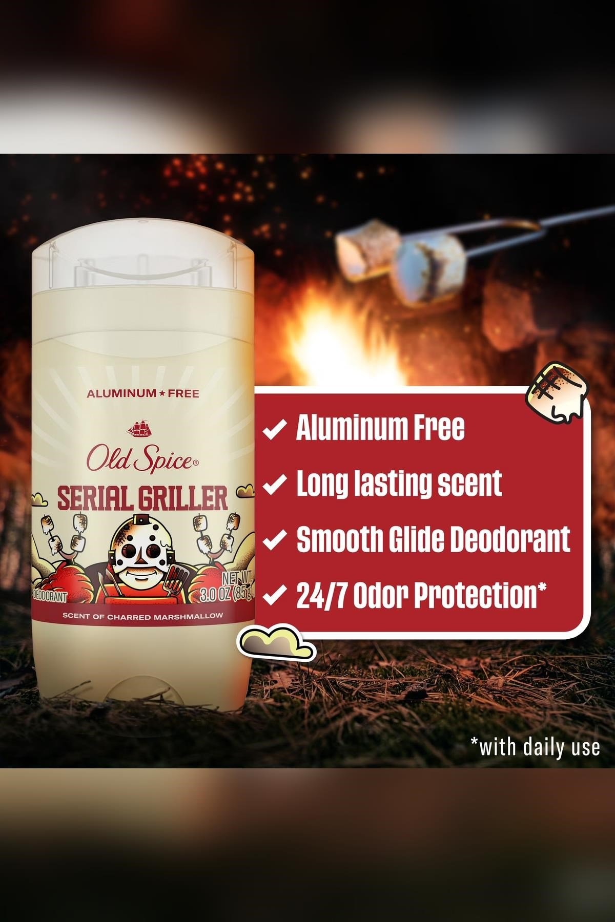 Old Spice Serial Griller Alüminyumsuz Stick Deodorant 85GR