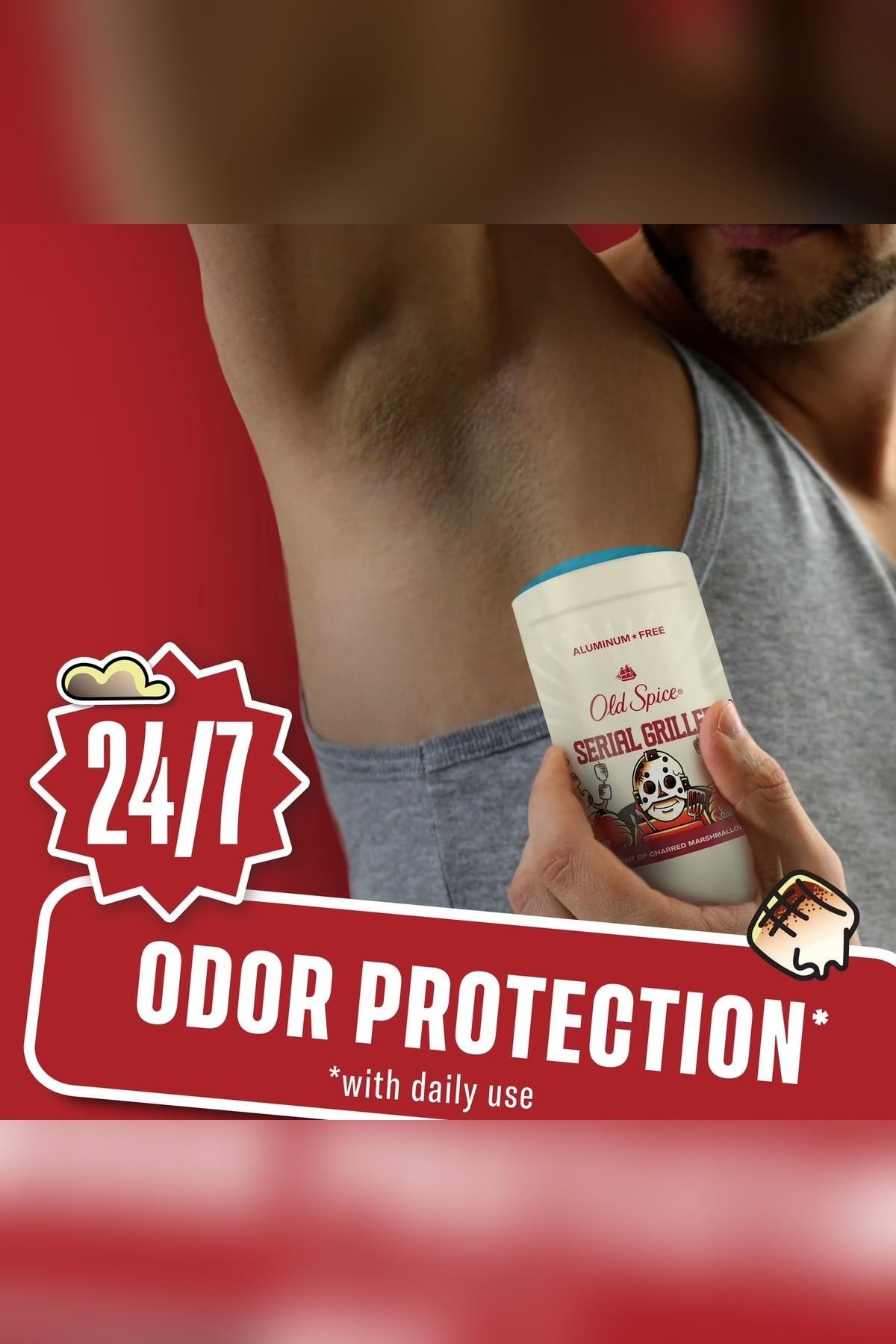 Old Spice Serial Griller Alüminyumsuz Stick Deodorant 85GR