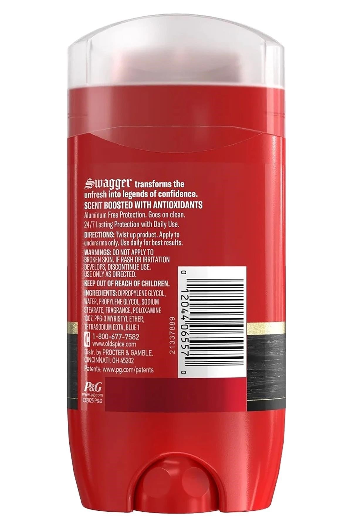 Old Spice Swagger Scent Boosted Alüminyumsuz Stick Deodorant 85GR