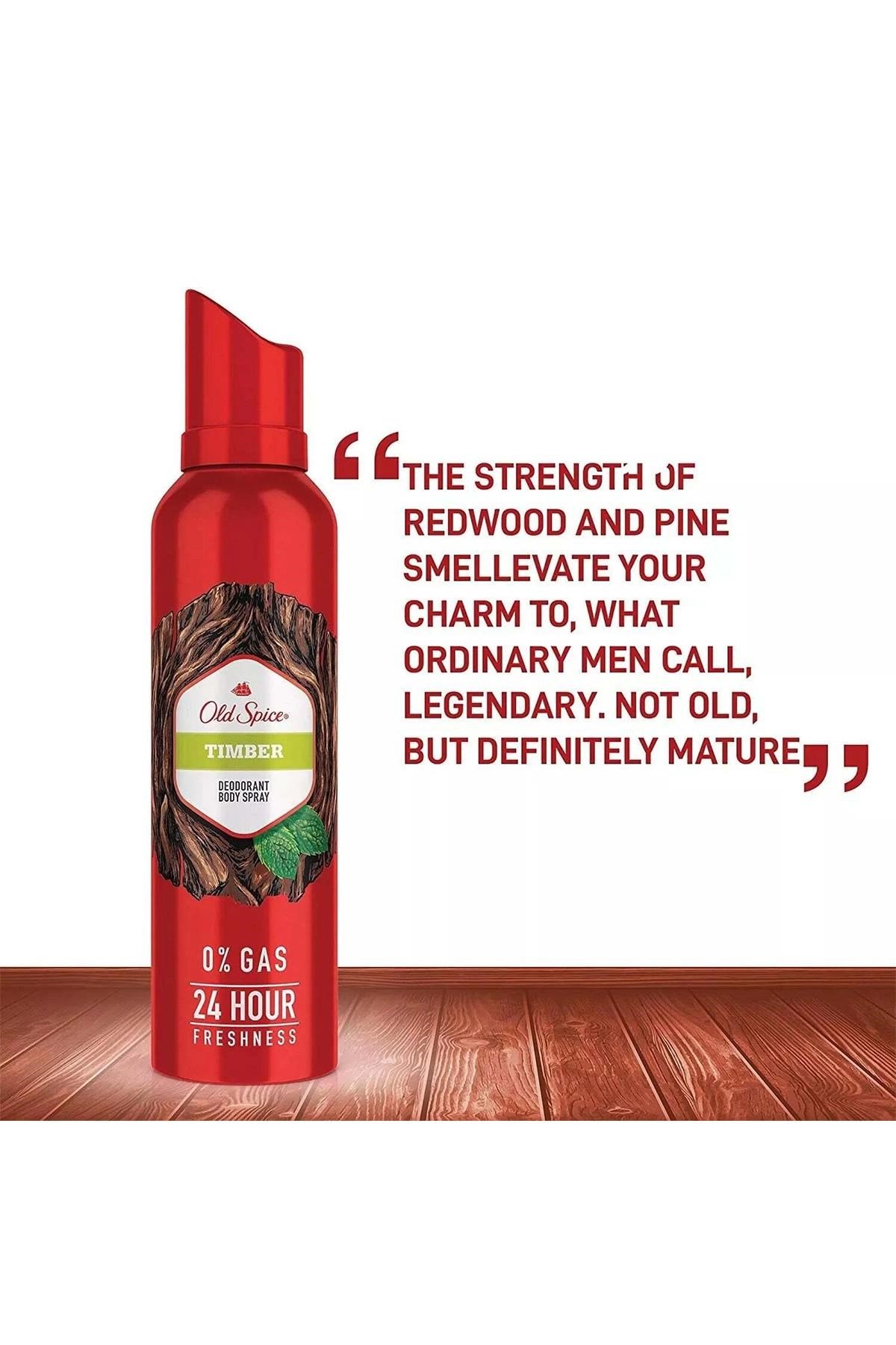 Old Spice Timber Erkek Deodorant Vücut Spreyi 140ML