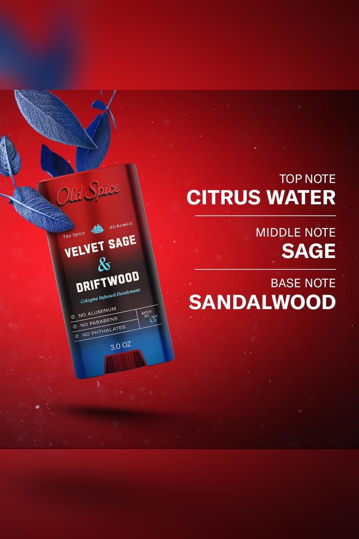 Old Spice Velvet Sage & Driftwood Alüminyumsuz Stick Deodorant 85GR