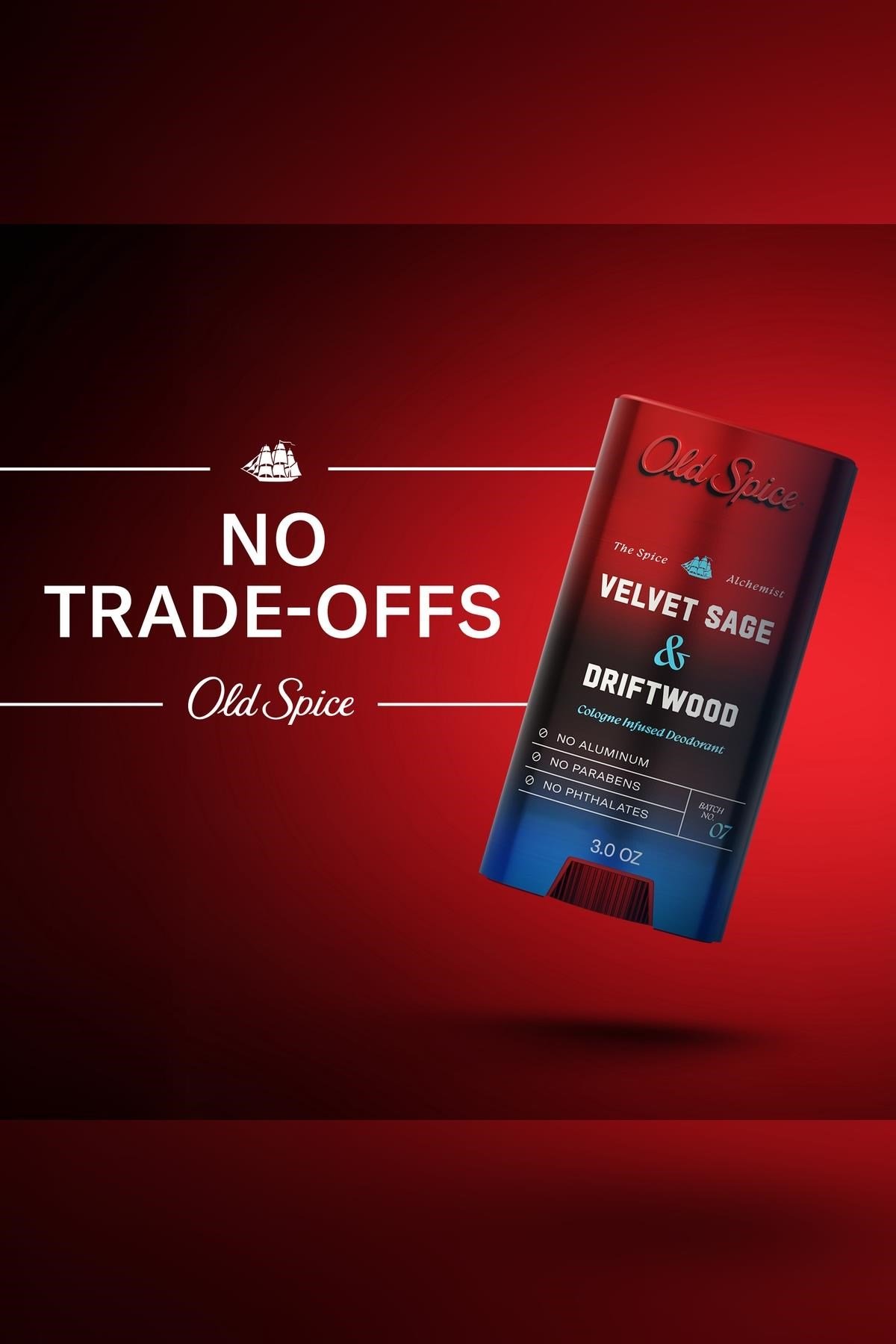 Old Spice Velvet Sage & Driftwood Alüminyumsuz Stick Deodorant 85GR
