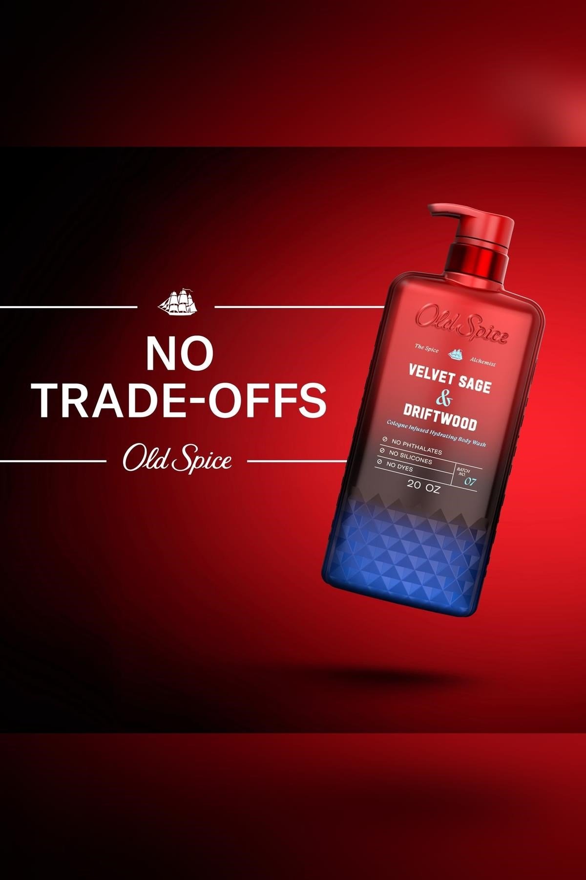 Old Spice Velvet Sage & Driftwood Duş Jeli 591ML