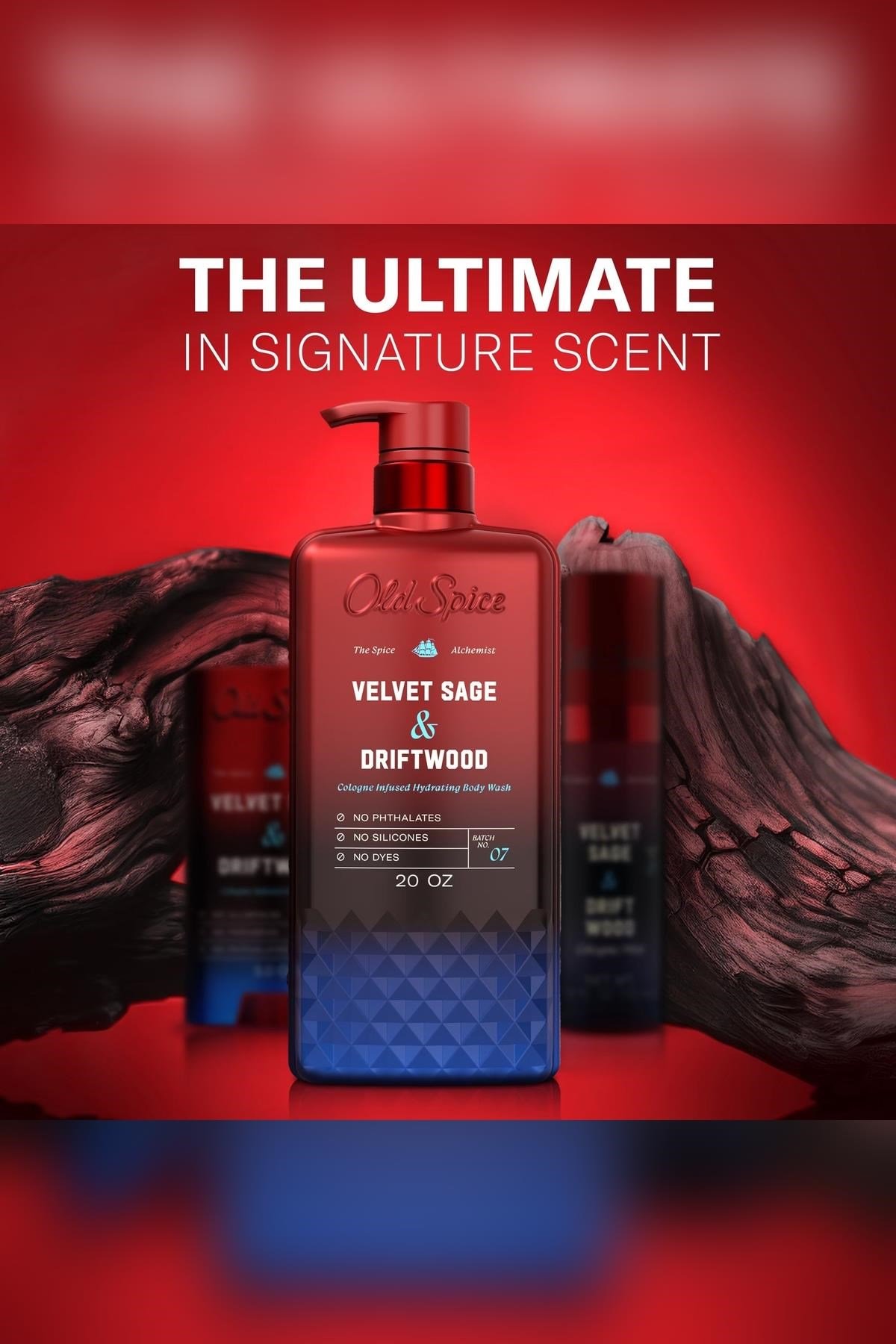 Old Spice Velvet Sage & Driftwood Duş Jeli 591ML