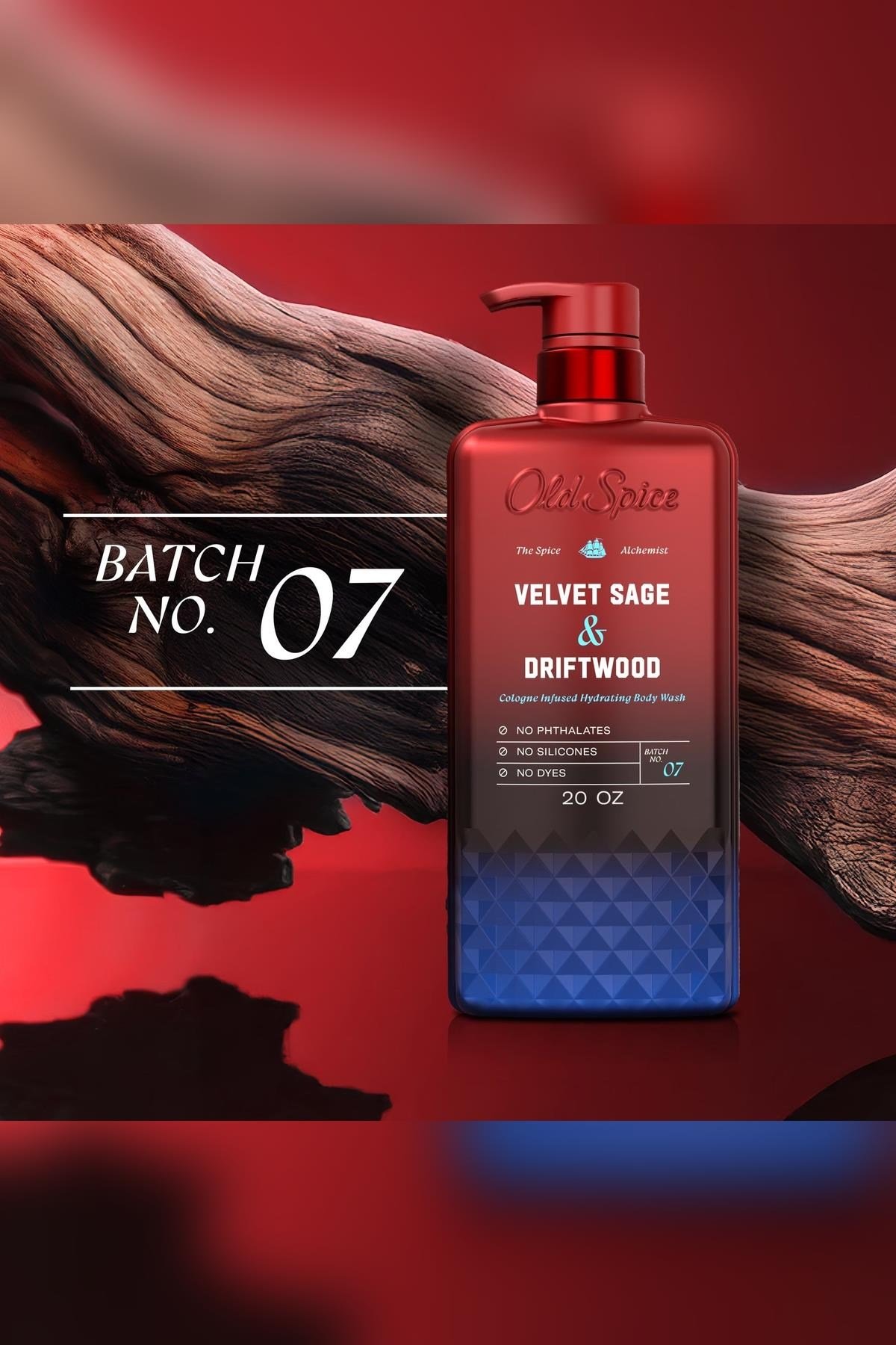 Old Spice Velvet Sage & Driftwood Duş Jeli 591ML
