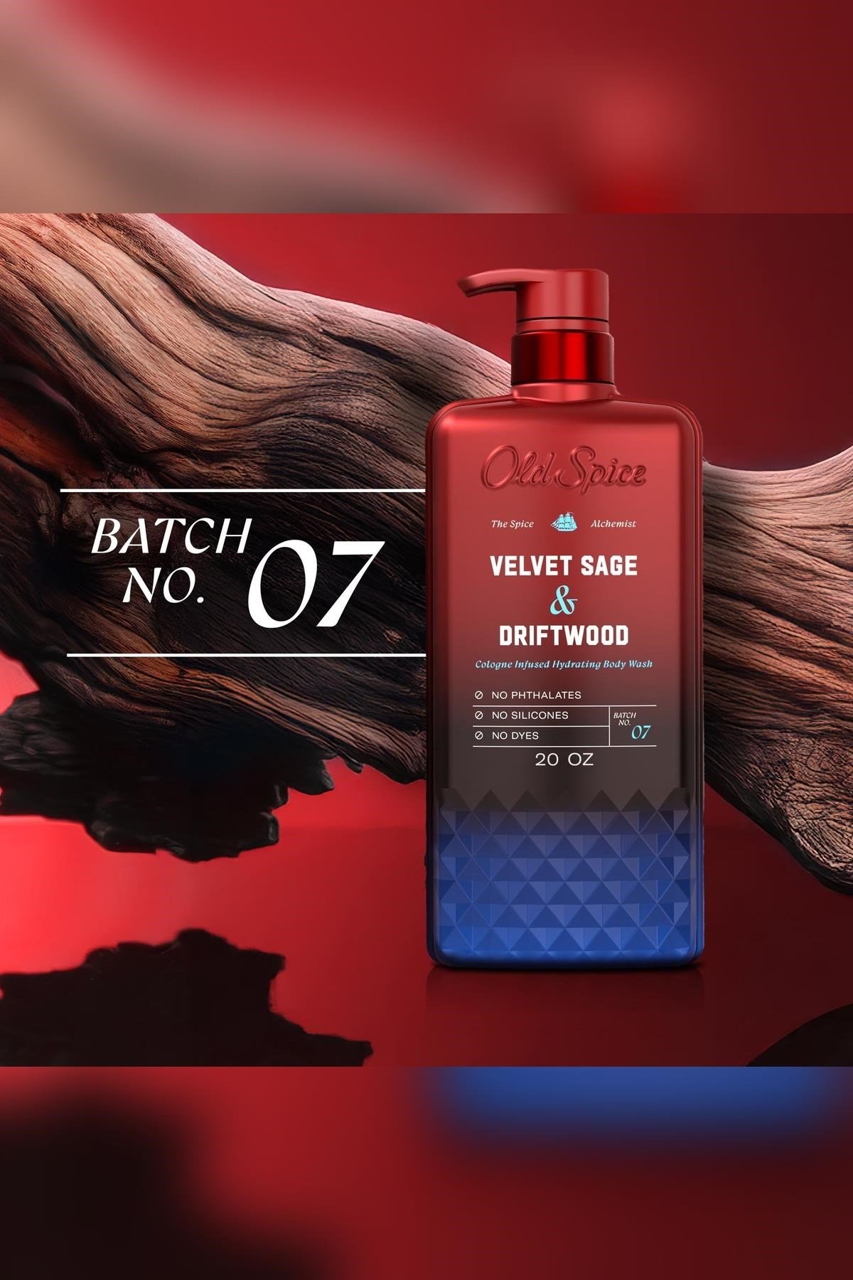 Old Spice Velvet Sage & Driftwood Duş Jeli 591ML