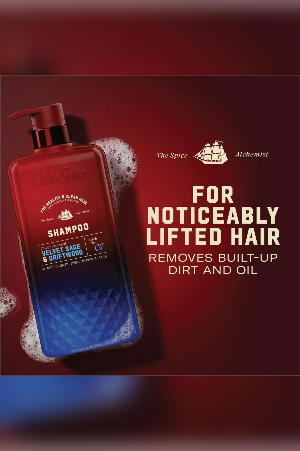 Old Spice Velvet Sage & Driftwood Şampuan 591ML