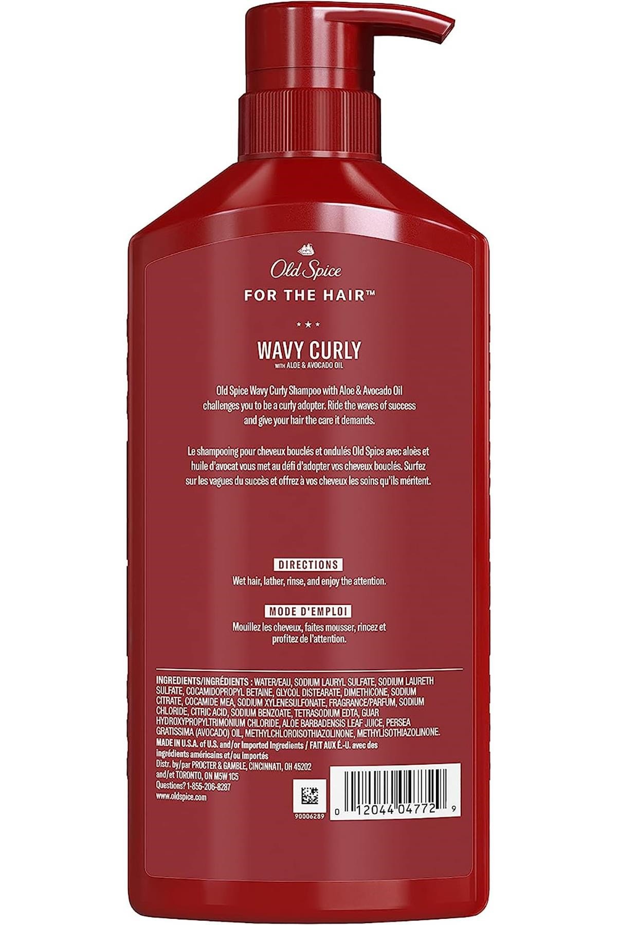 Old Spice Wavy Curl Şampuan 650ML