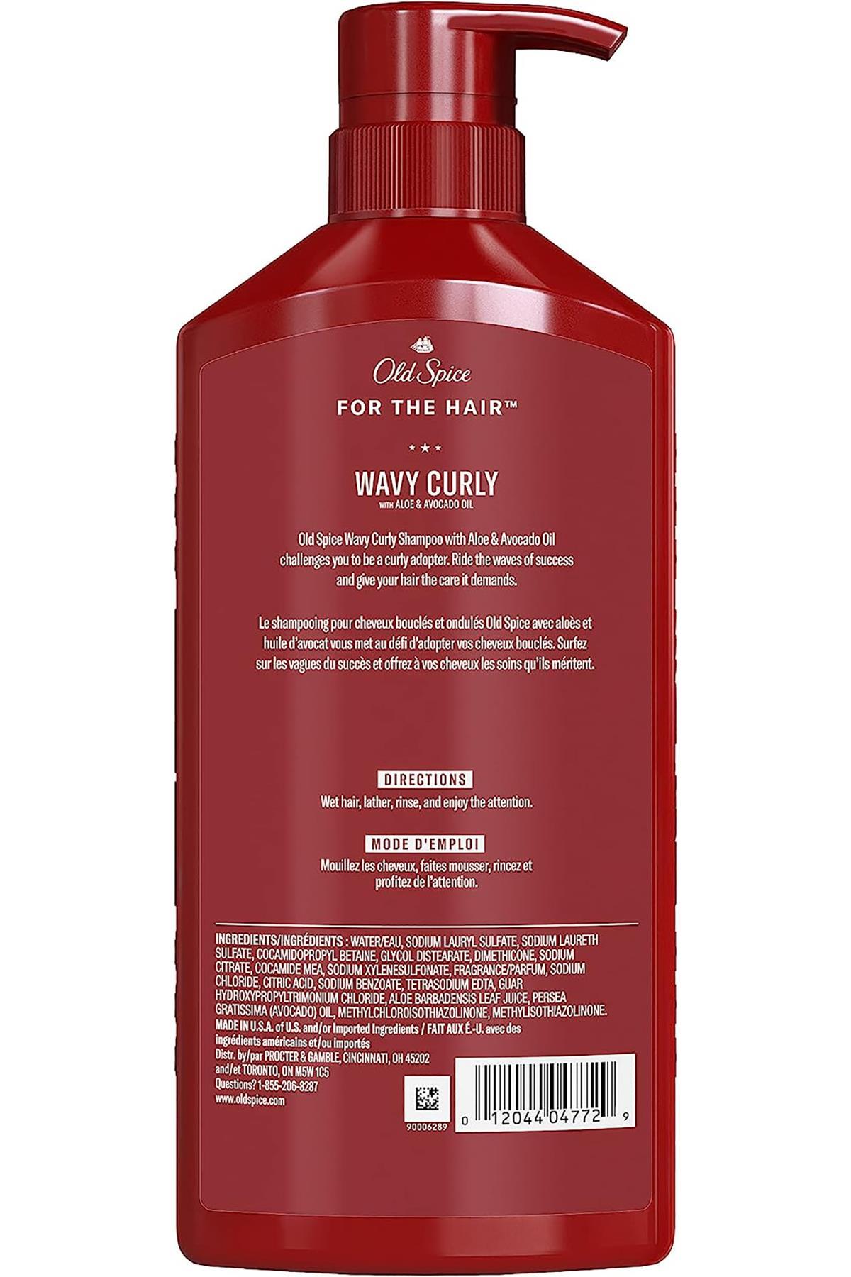 Old Spice Wavy Curl Şampuan 650ML