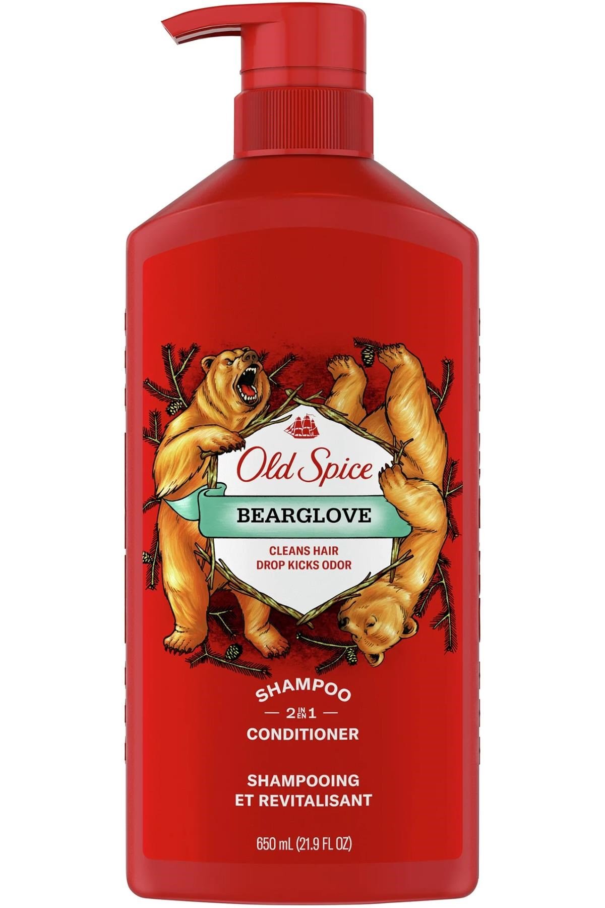 Old Spice W/C Bearglove 2in1 Şampuan + Saç Kremi 650ML