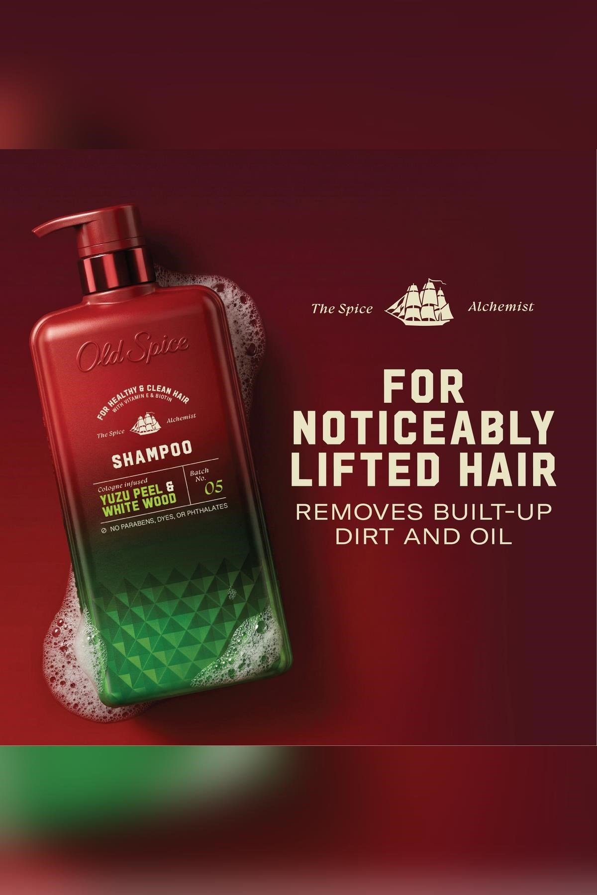 Old Spice Yuzu Peel & White Wood Şampuan 591ML