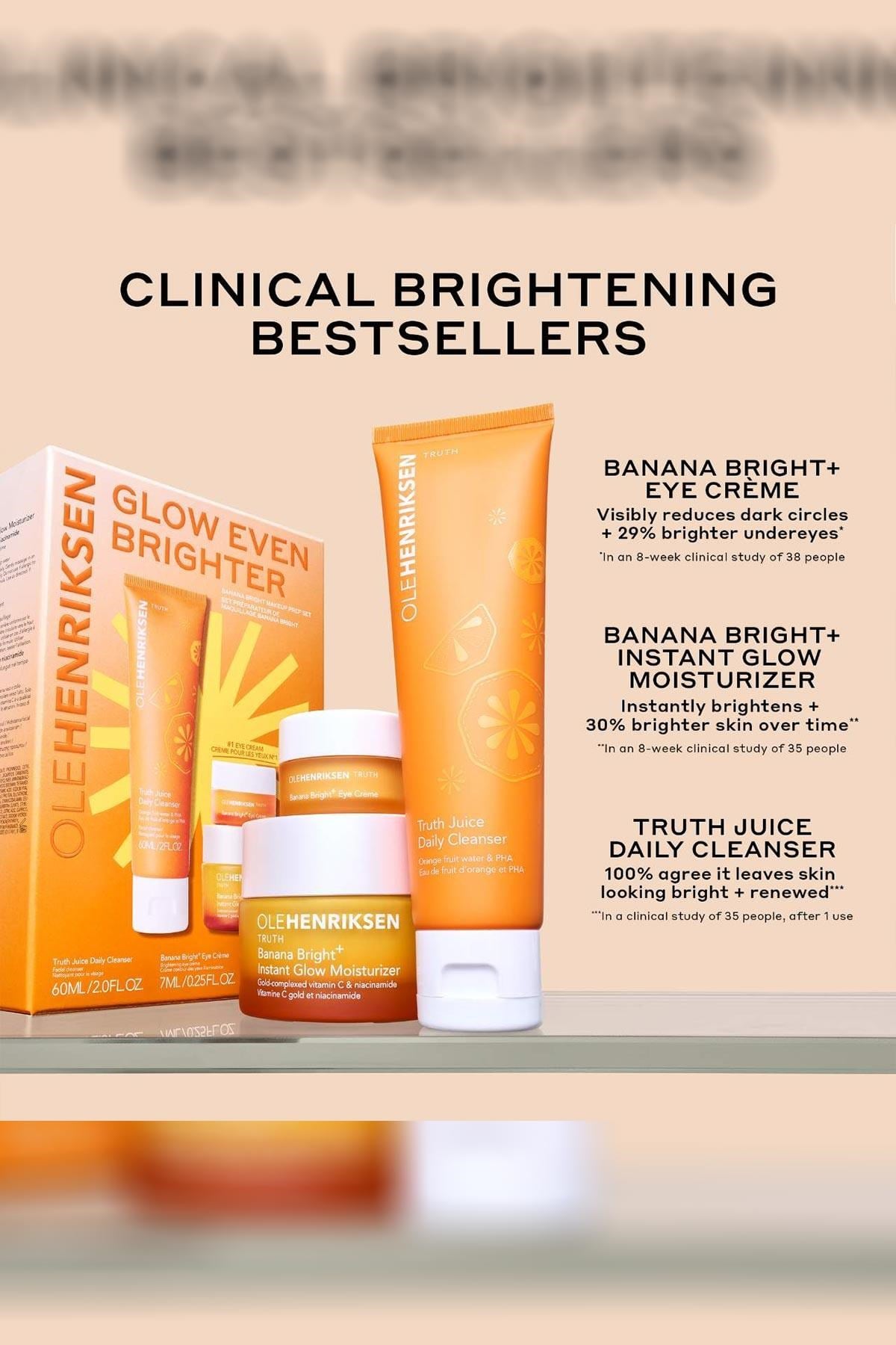 Ole Henriksen Glow Even Brighter Cilt Bakım Seti