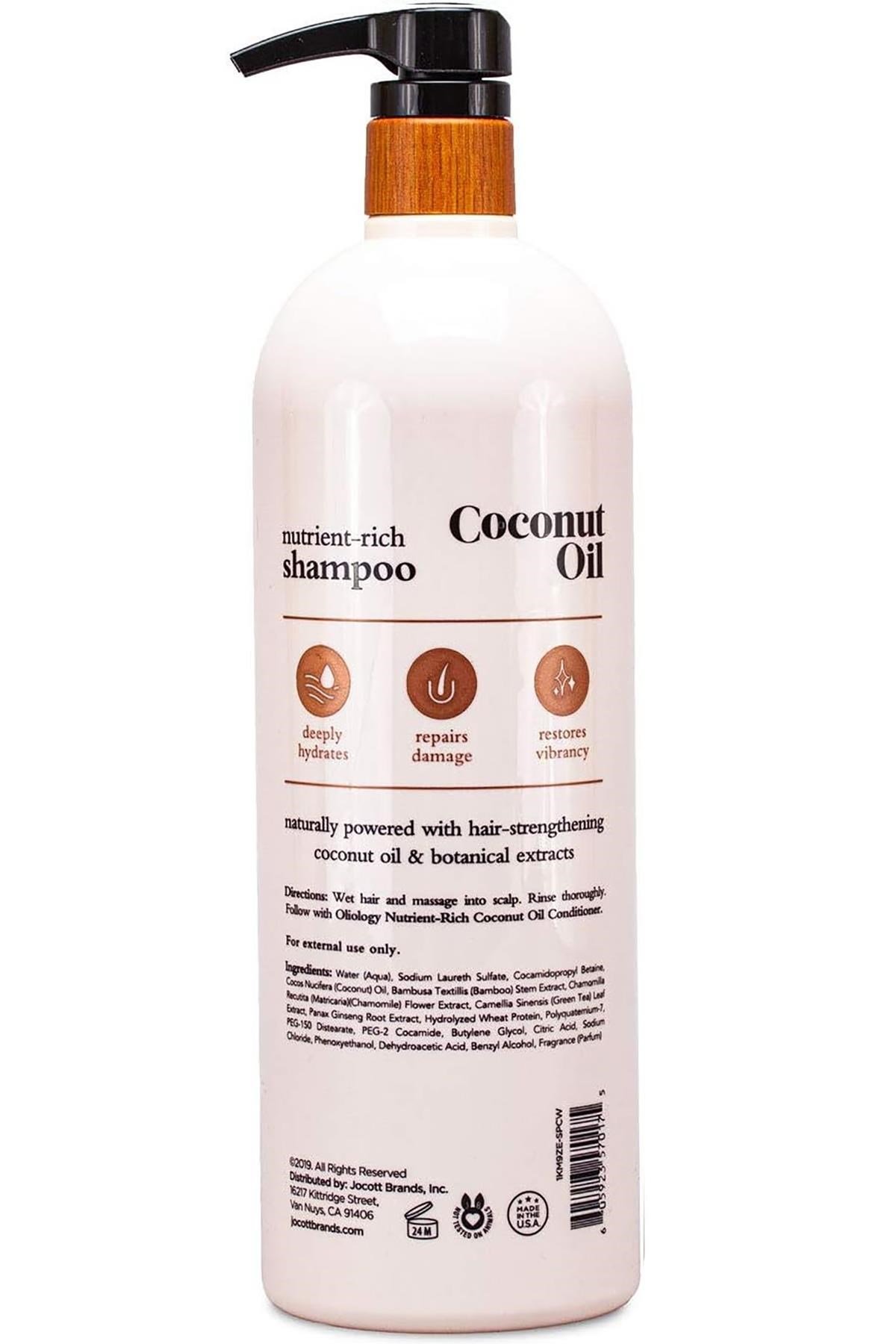 Oliology Hindistan Cevizi Yağlı Parlaklık Şampuanı 946ML