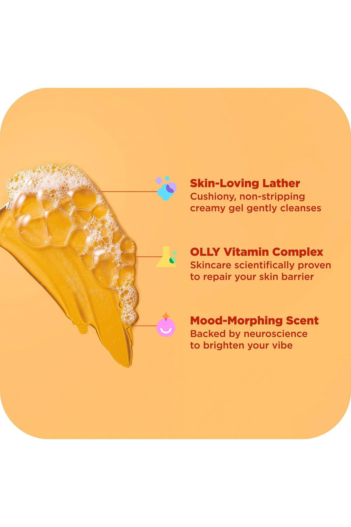 Olly Bright Mood + Skin Duş Jeli 502ML