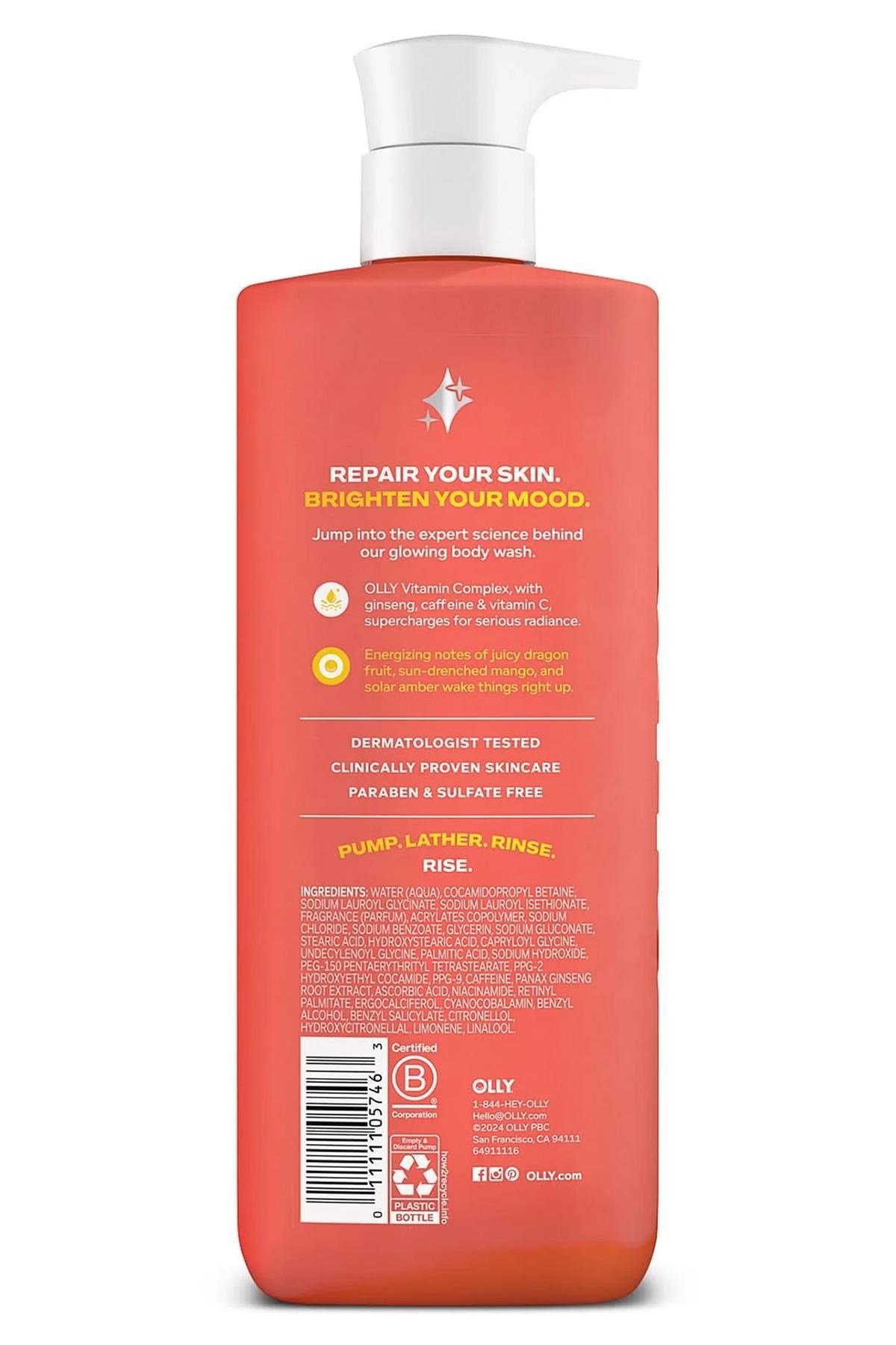 Olly Bright Mood + Skin Duş Jeli 502ML