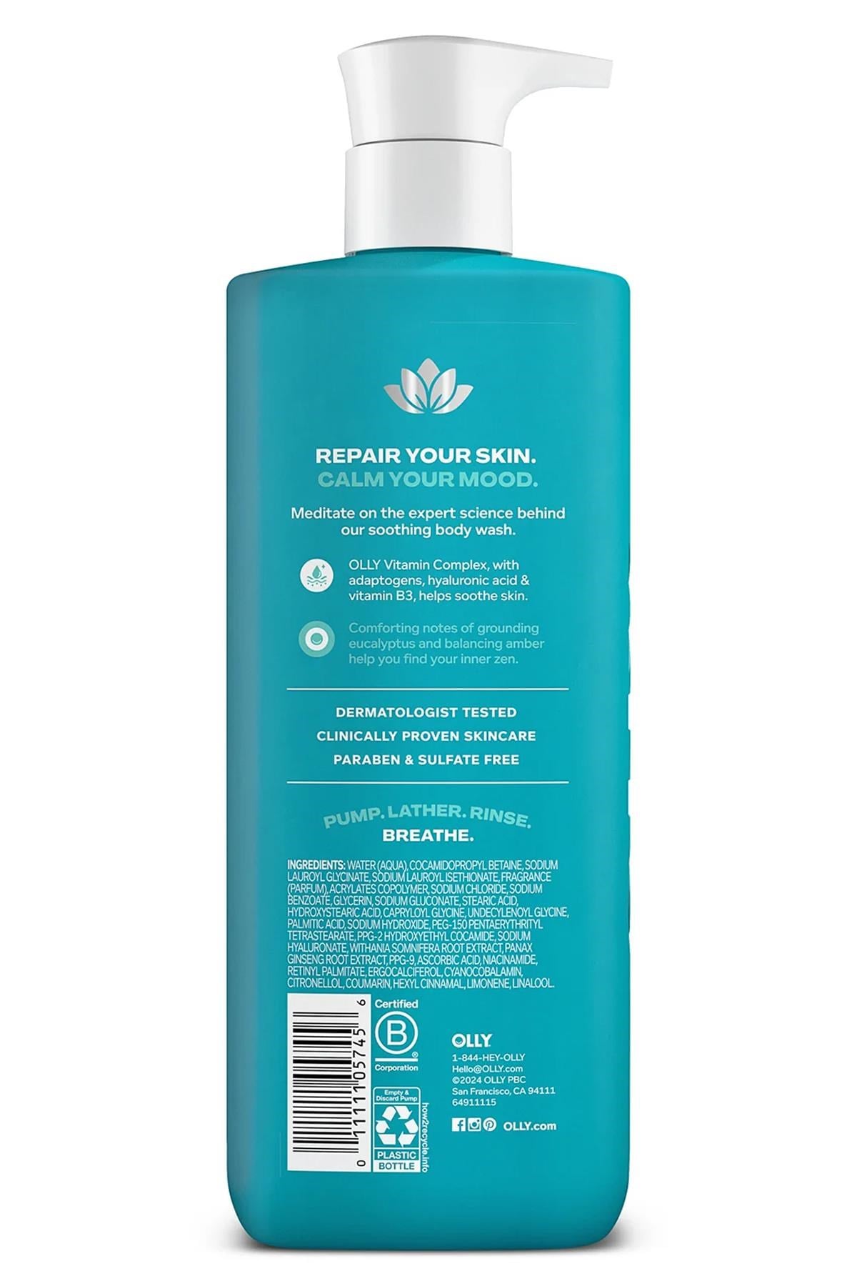 Olly Calm Mood + Skin Duş Jeli 502ML