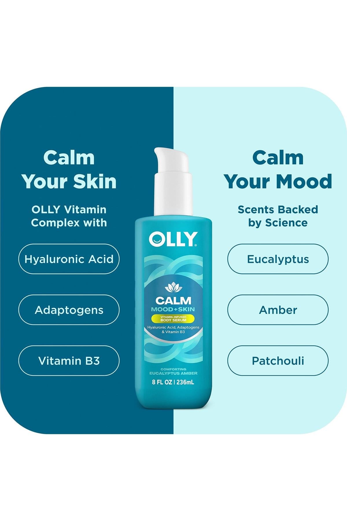 Olly Calm Mood + Skin Vücut Serumu 236ML
