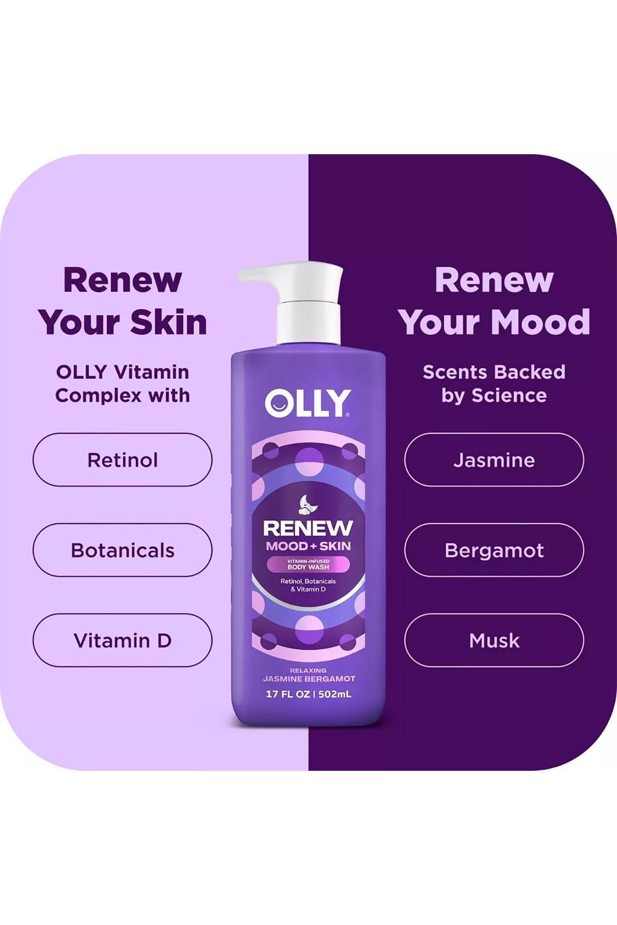 Olly Renew Mood + Skin Duş Jeli 502ML