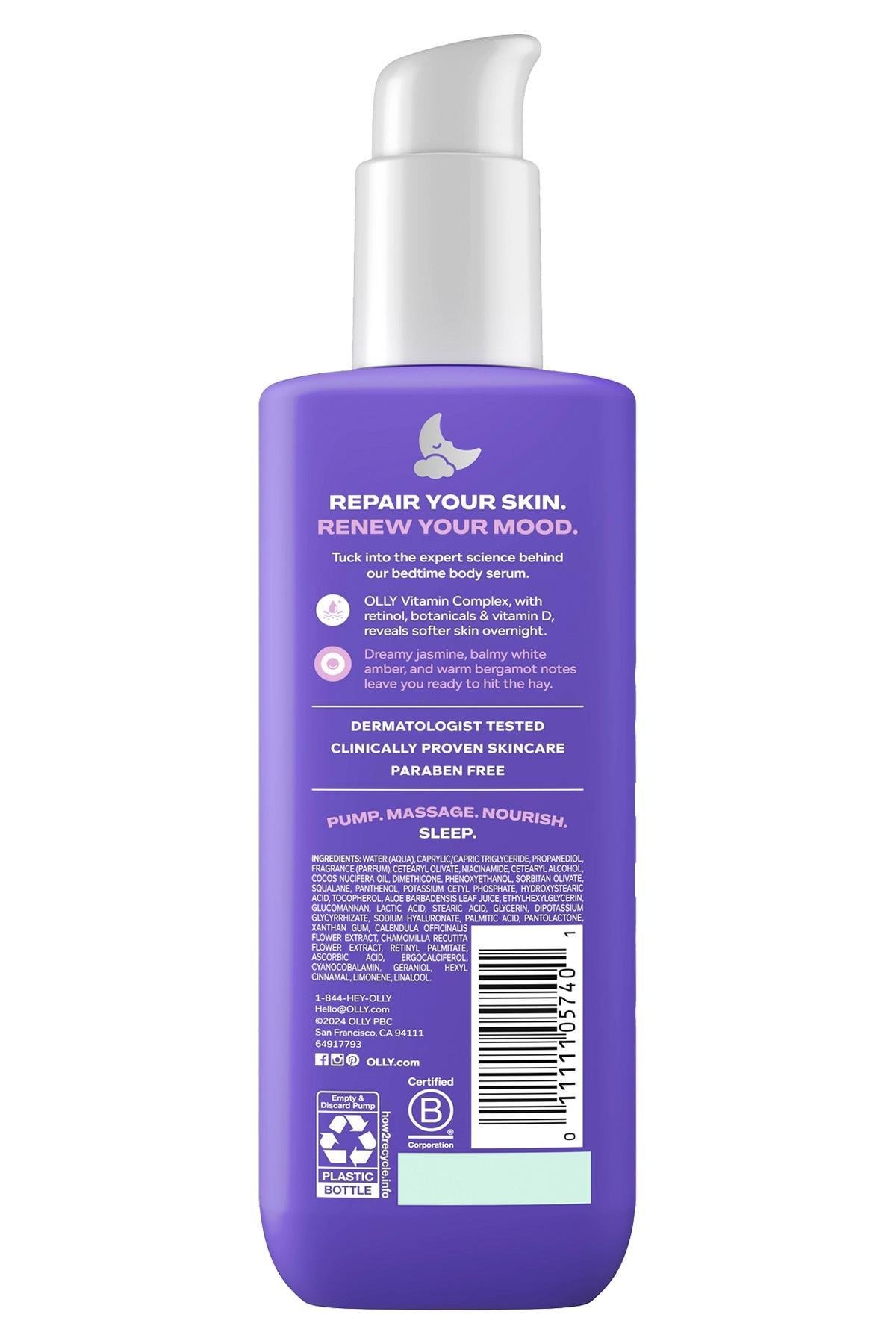 Olly Renew Mood + Skin Vücut Serumu 502ML