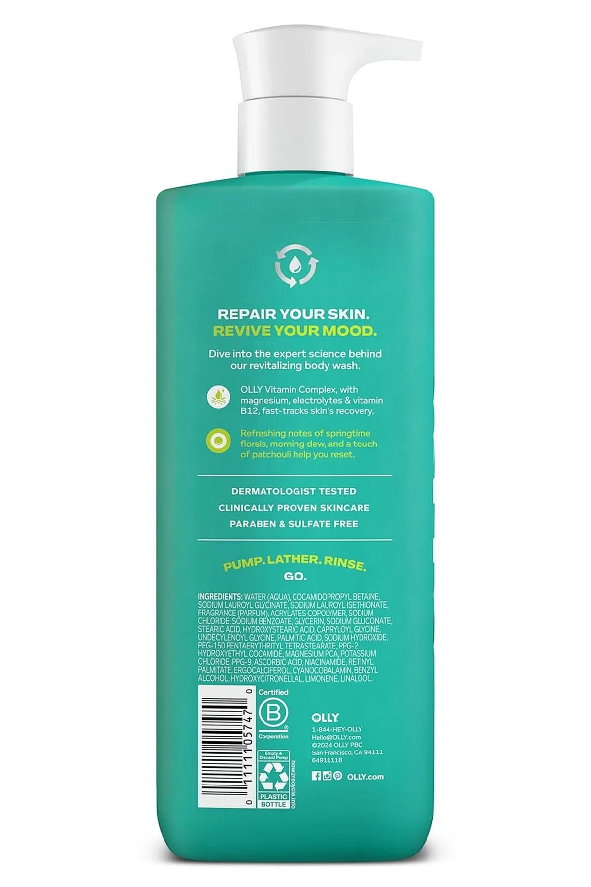 Olly Revive Mood + Skin Duş Jeli 502ML