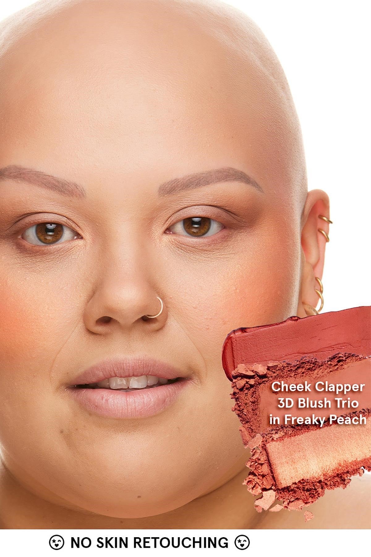 One Size 3 Renk Allık Paleti Freaky Peach