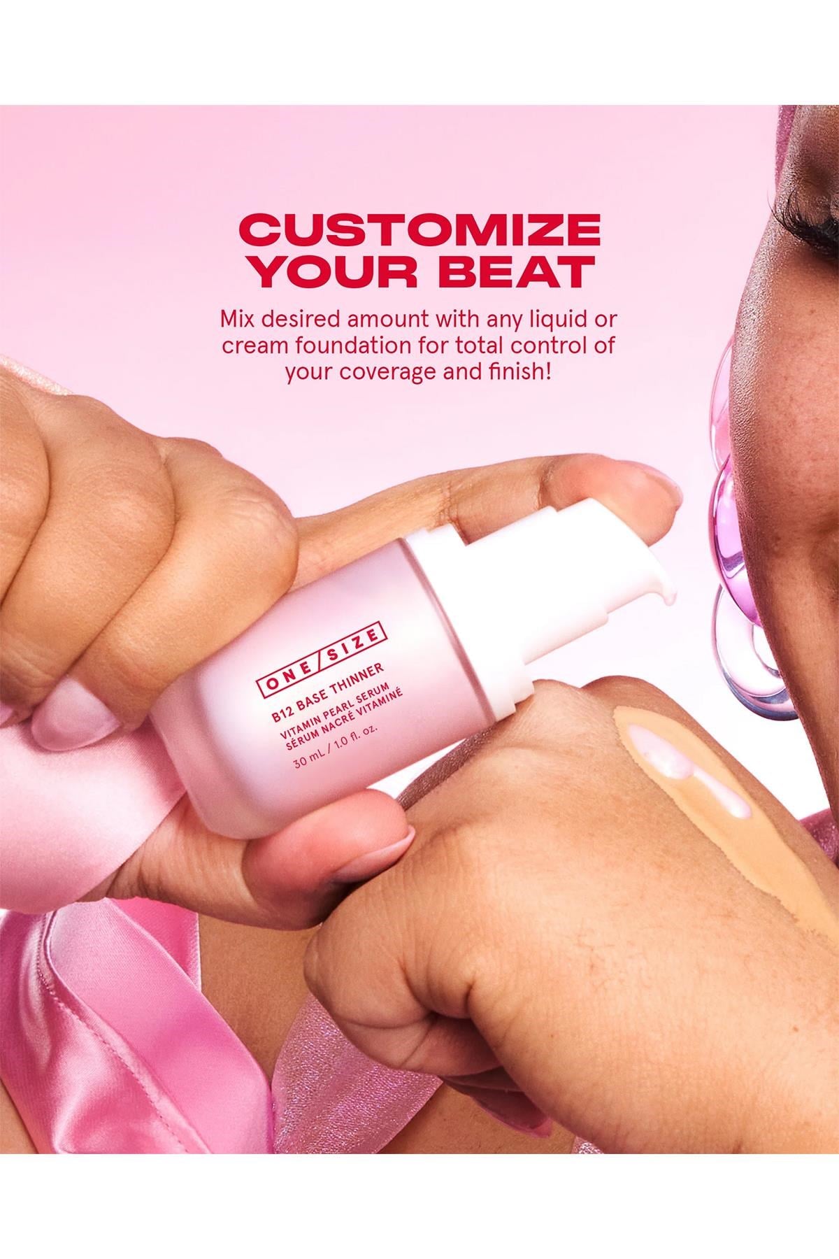 One Size B12 Base Thinner Vitamin Pearl Serum 30ML